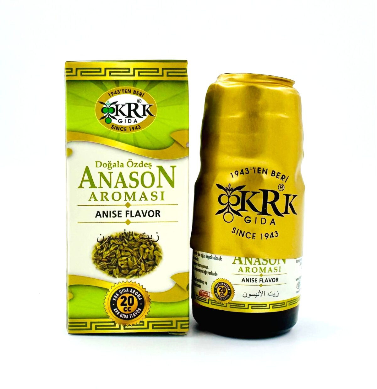 KRK GIDA ANASON AROMASI 20CC - Görsel 1