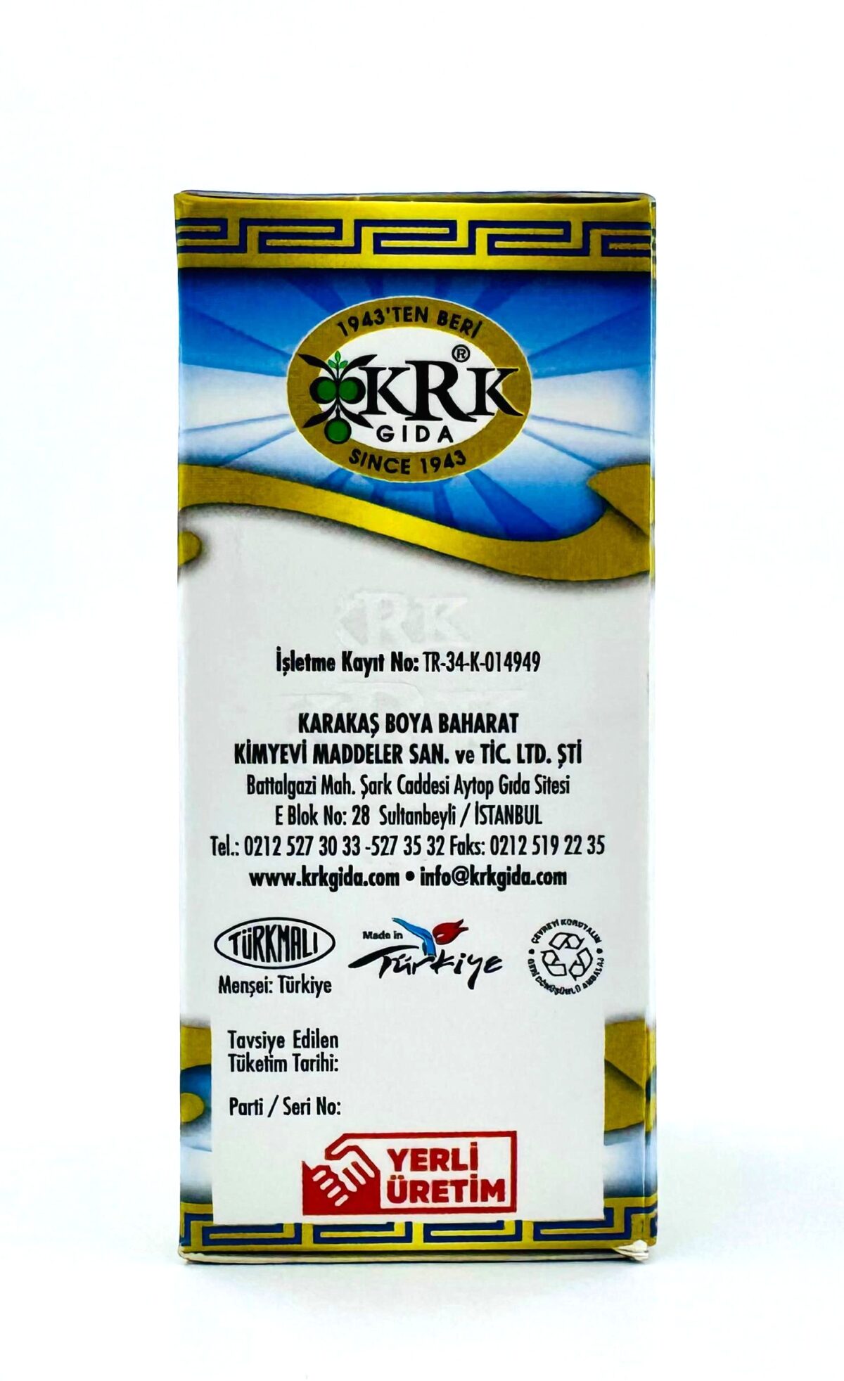 KRK GIDA BUĞDAY V AROMASI 20CC - Görsel 3