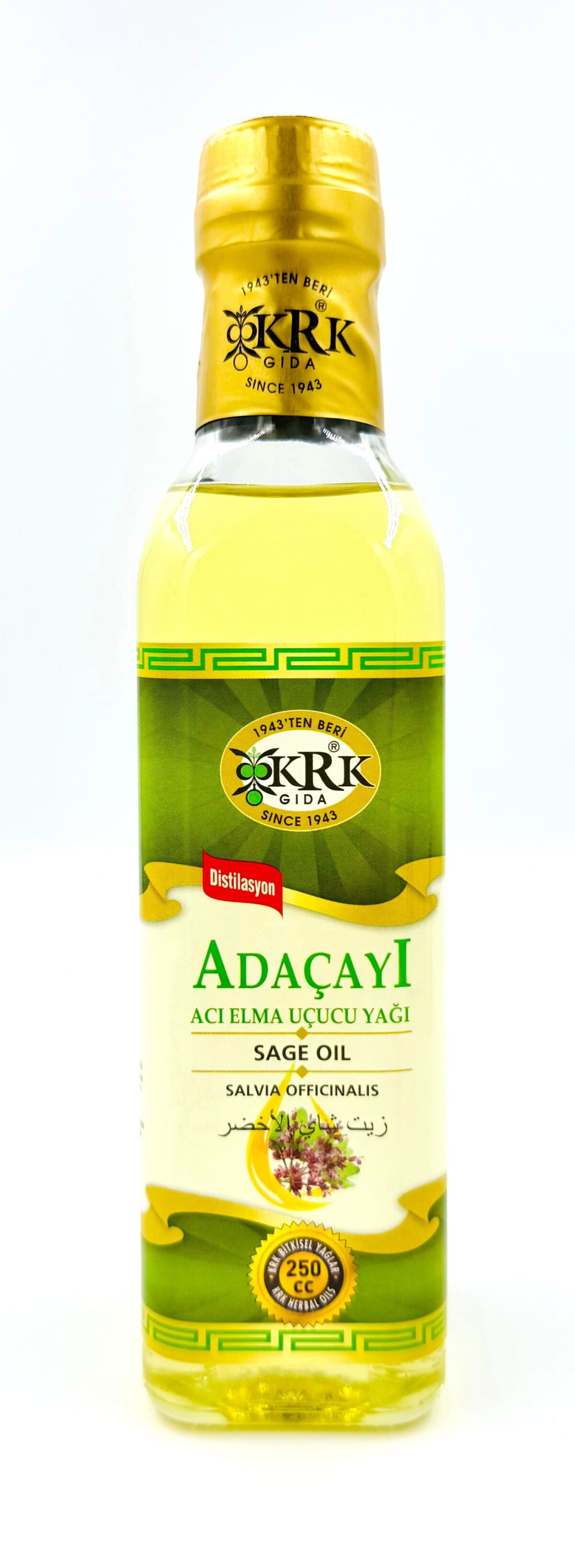 KRK GIDA ADAÇAYI (ACI ELMA) UÇUCU YAĞI 250CC - Görsel 4