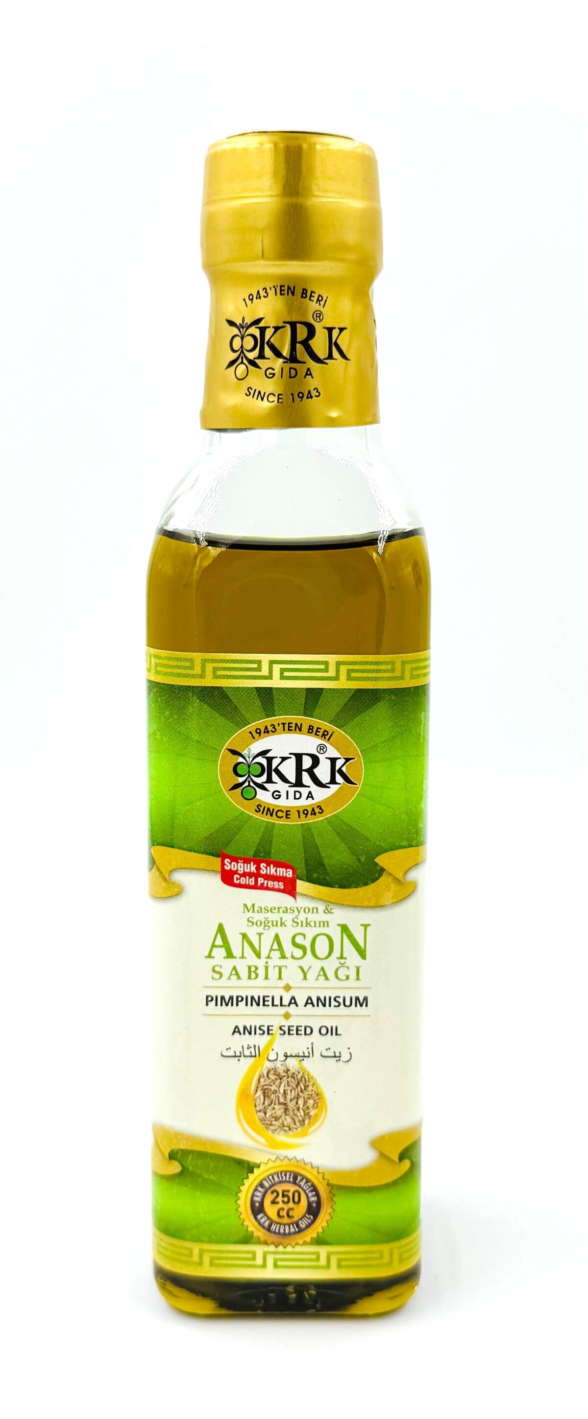 KRK GIDA ANASON YAĞI 250CC - Görsel 4
