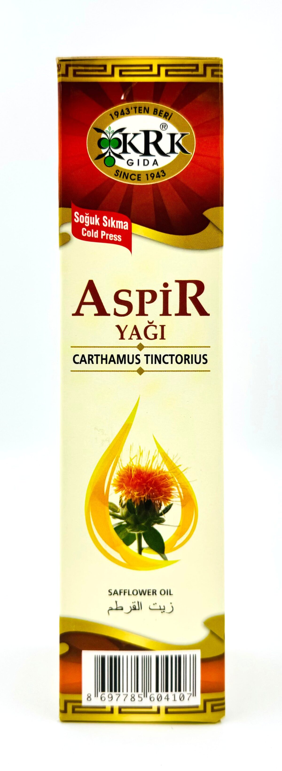 KRK GIDA ASPİR TOHUMU YAĞI 250CC - Görsel 3