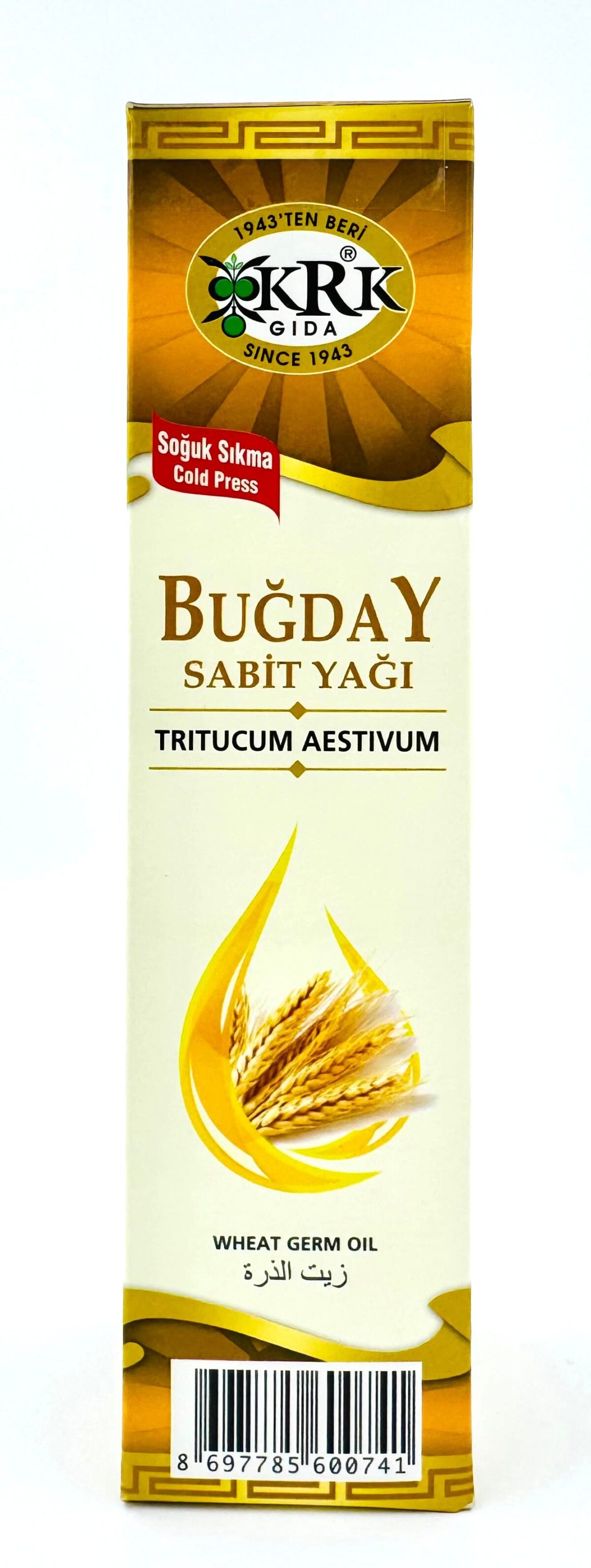 KRK GIDA BUĞDAY  YAĞI 250CC - Görsel 3