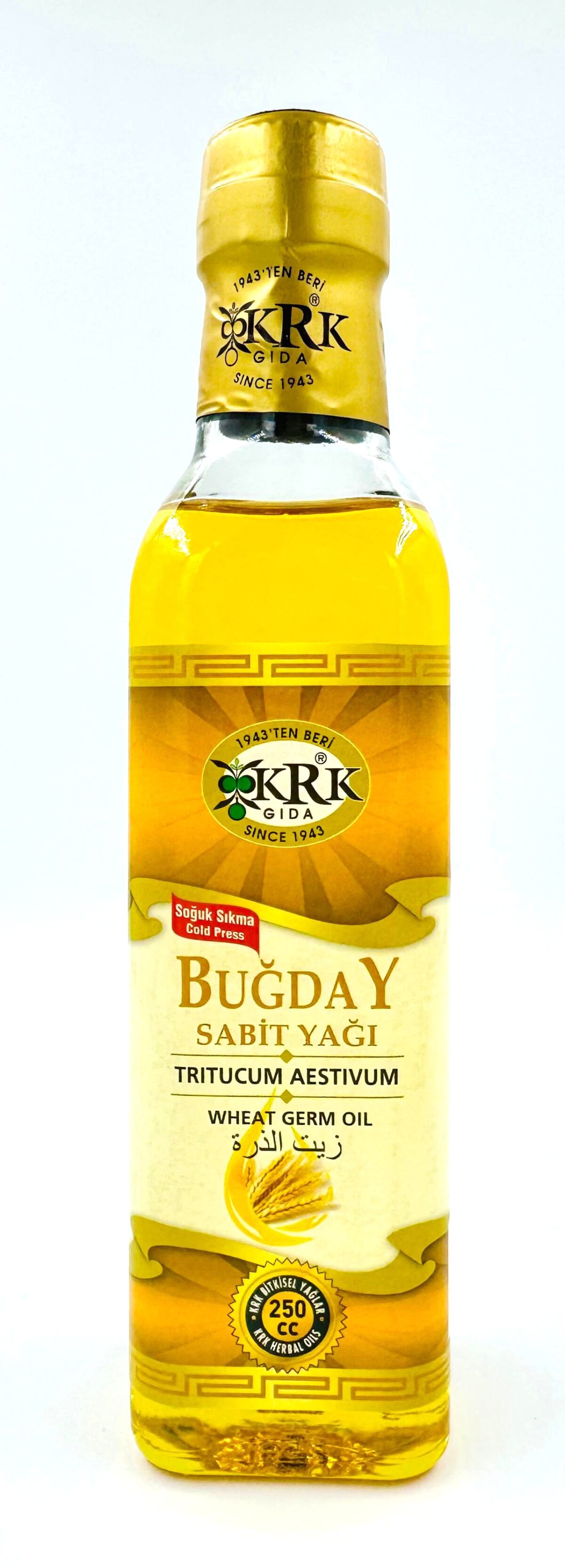 KRK GIDA BUĞDAY  YAĞI 250CC - Görsel 2