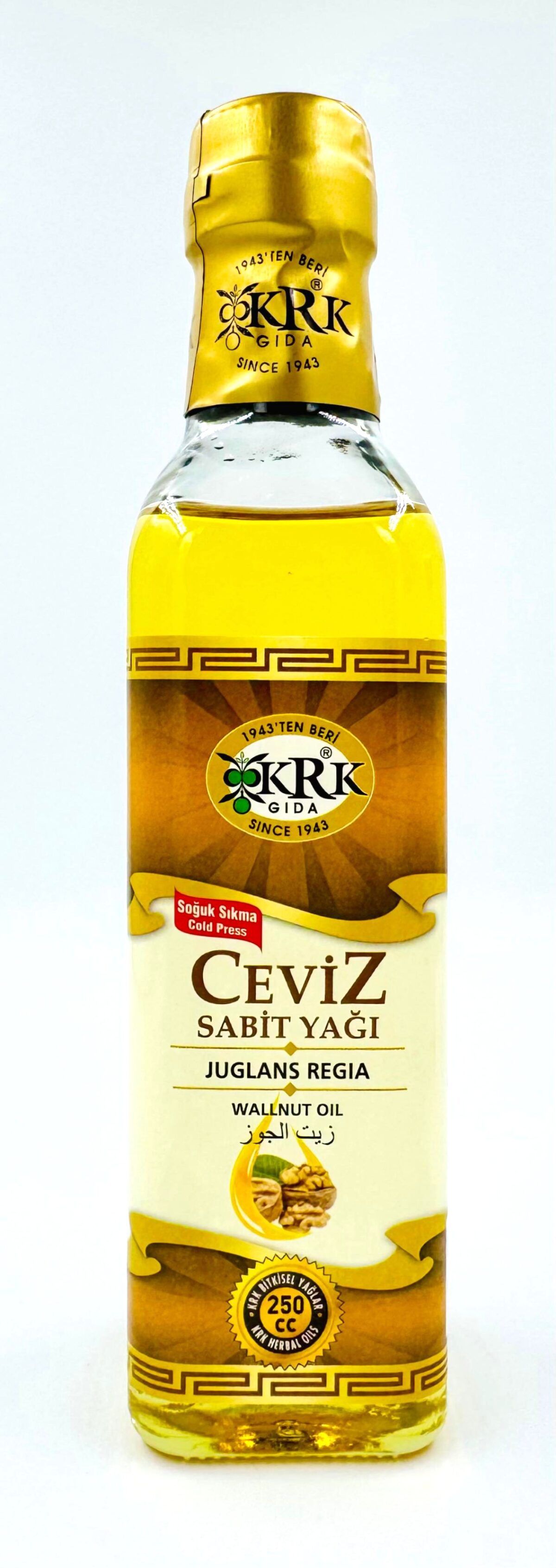 KRK GIDA CEVİZ  YAĞI 250CC - Görsel 2
