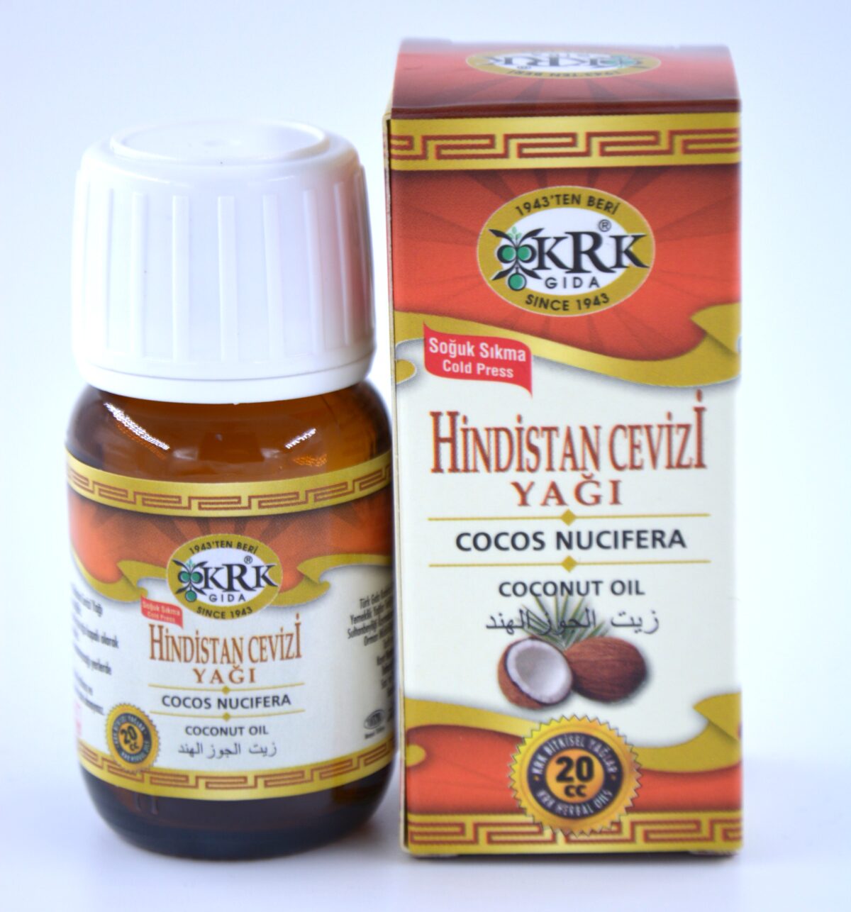KRK GIDA HİNDİSTAN CEVİZİ YAĞI 20CC - Görsel 1