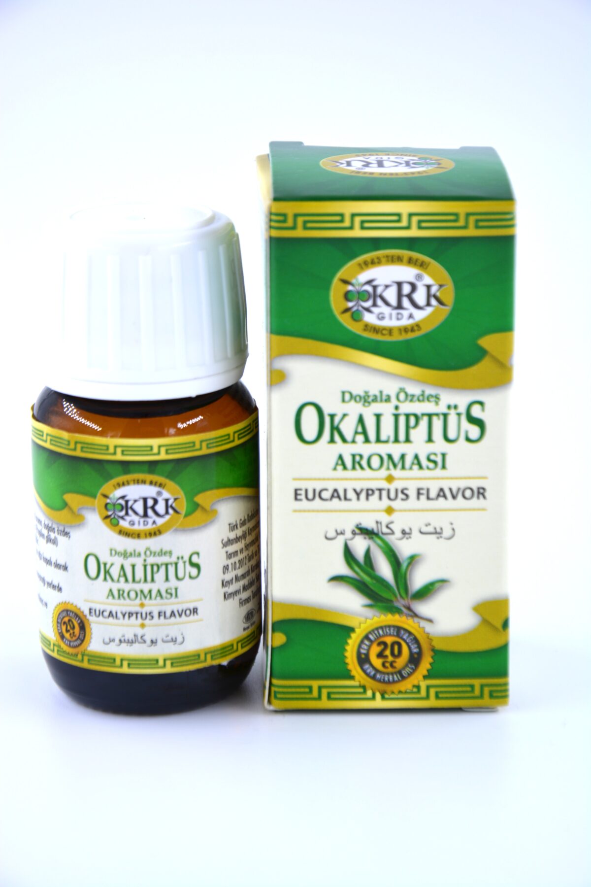 KRK GIDA OKALİPTÜS AROMASI 20CC - Görsel 1