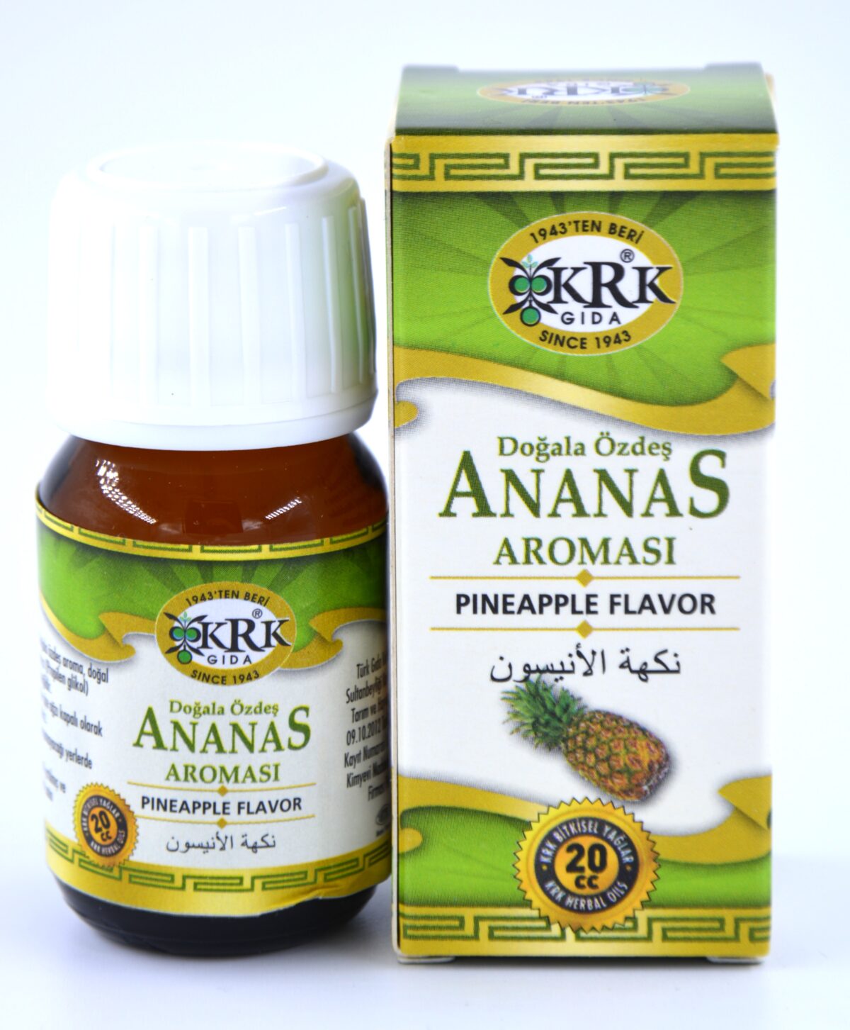 KRK GIDA ANANAS AROMASI 20CC - Görsel 1