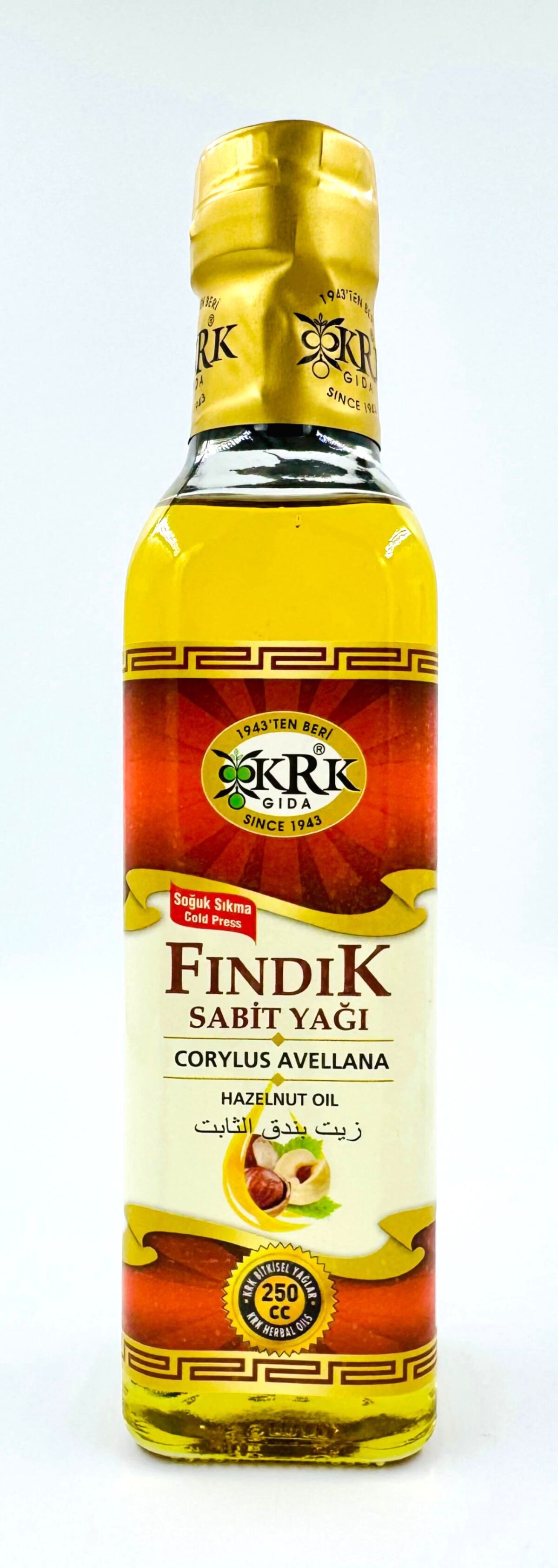 KRK GIDA FINDIK YAĞI 250CC - Görsel 2