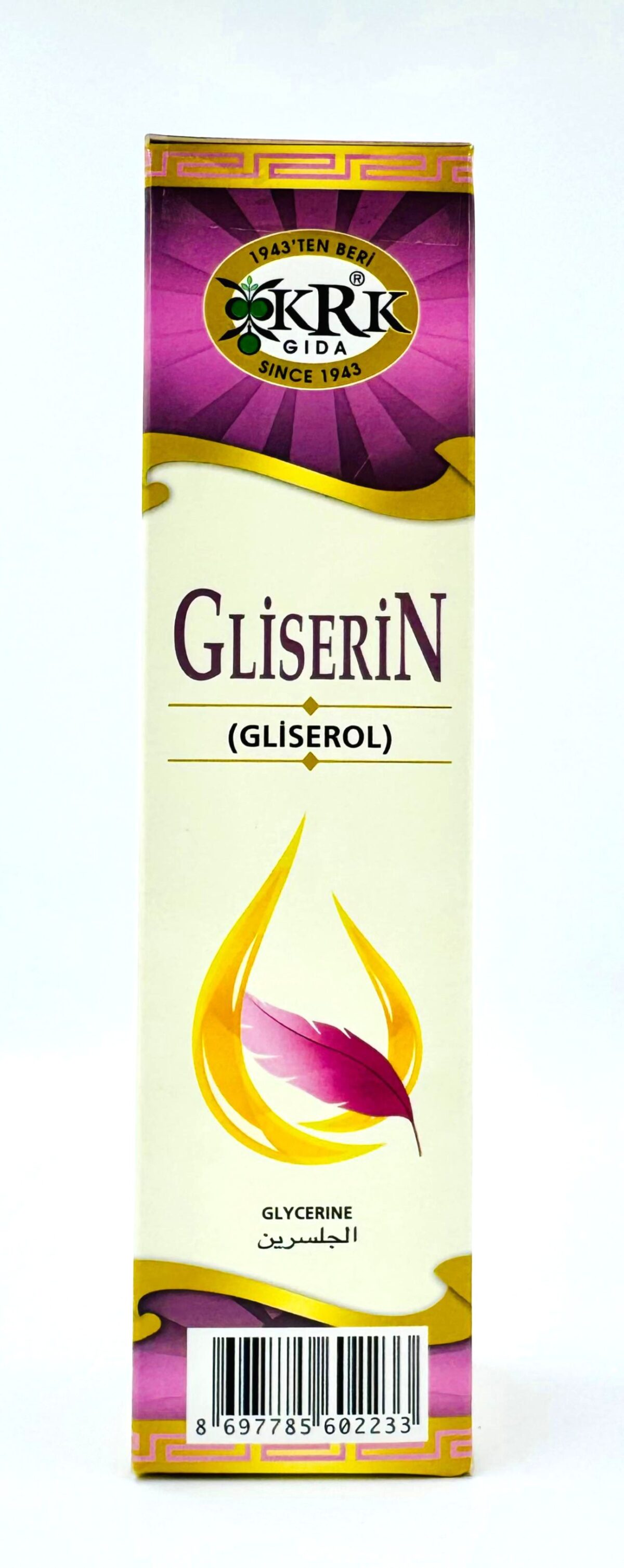 KRK GIDA GLİSERİN (GLYCERIN) 250CC - Görsel 3