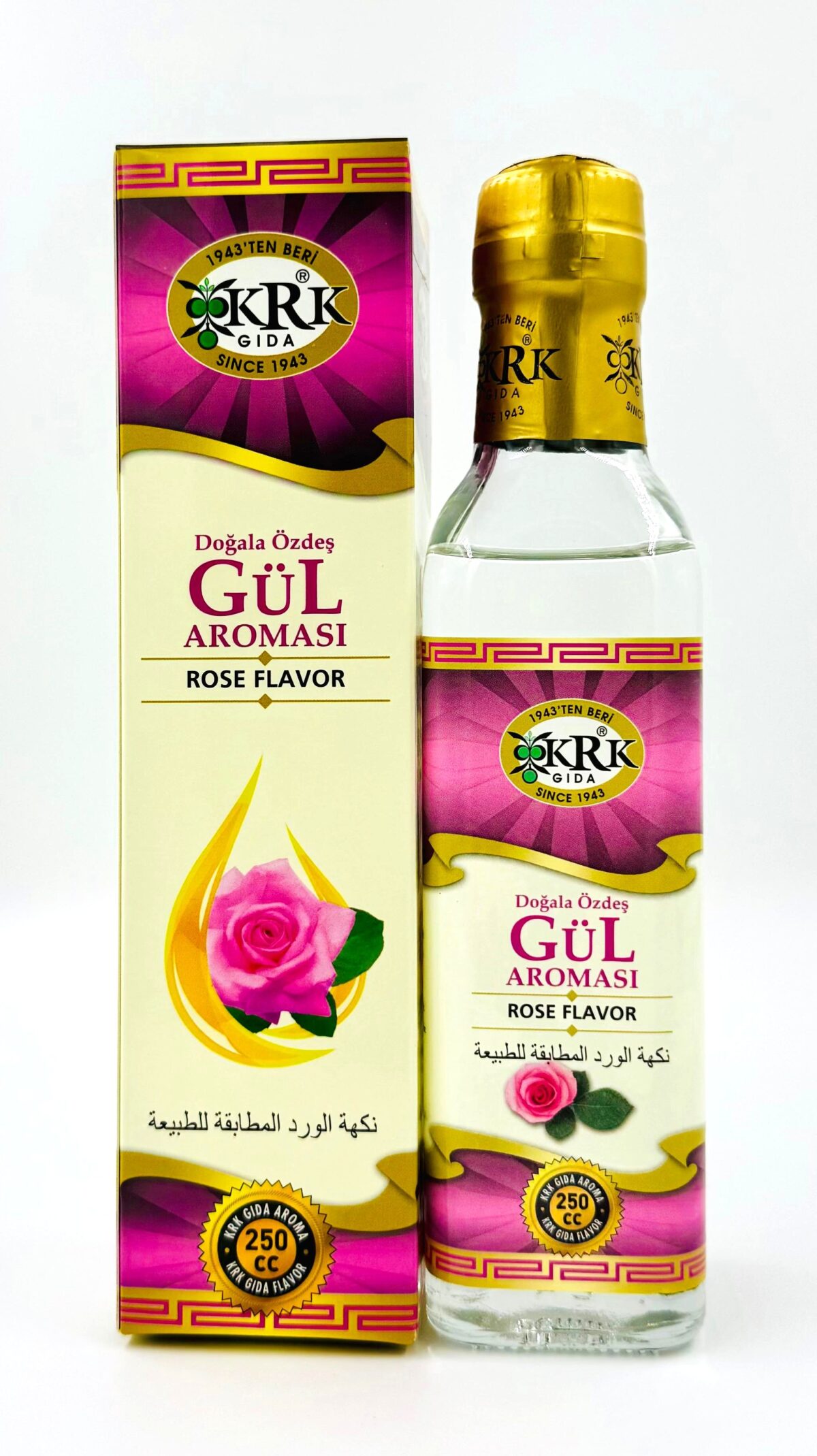 KRK GIDA GÜL AROMASI 250CC - Görsel 1