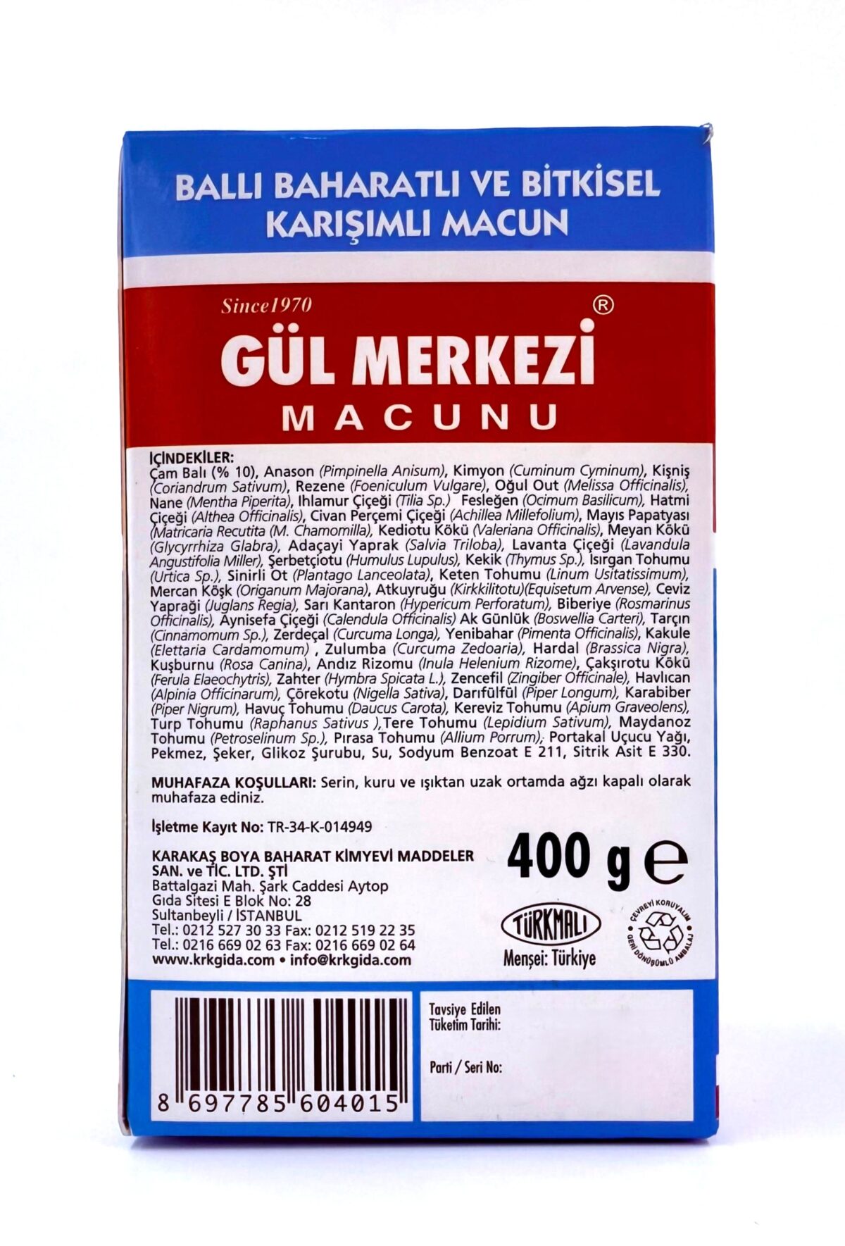 KRK GIDA GÜL MERKEZİ MACUNU - Görsel 4