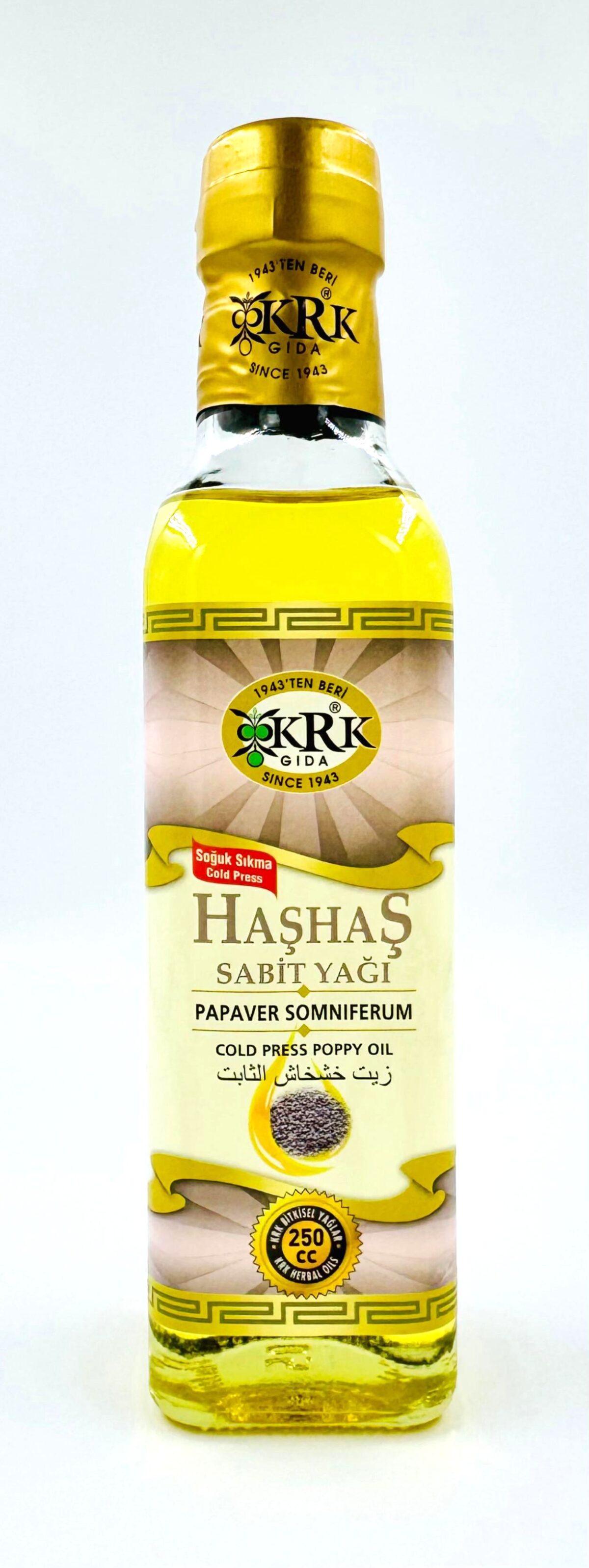 KRK GIDA HAŞHAŞ YAĞI 250CC - Görsel 2