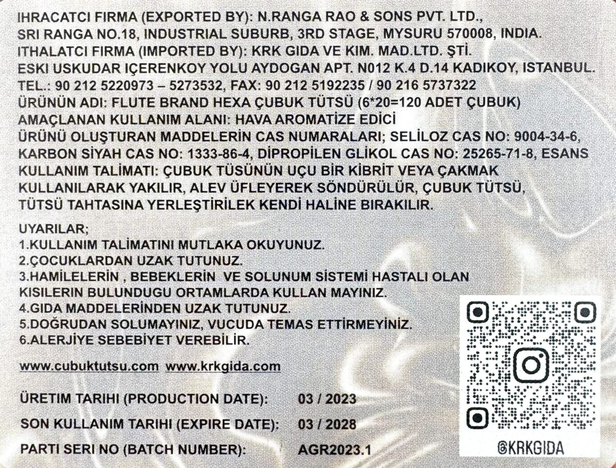 FLUTE ÇUBUK TÜTSÜ CHOCOLATE - Görsel 3