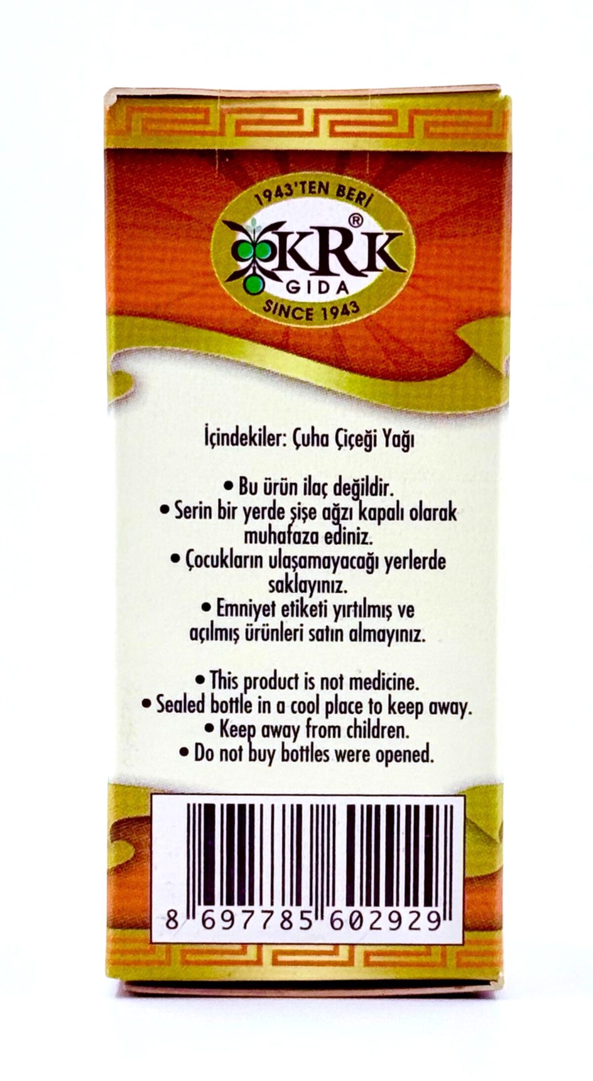 KRK GIDA ÇUHA ÇİÇEĞİ YAĞI 20CC - Görsel 4