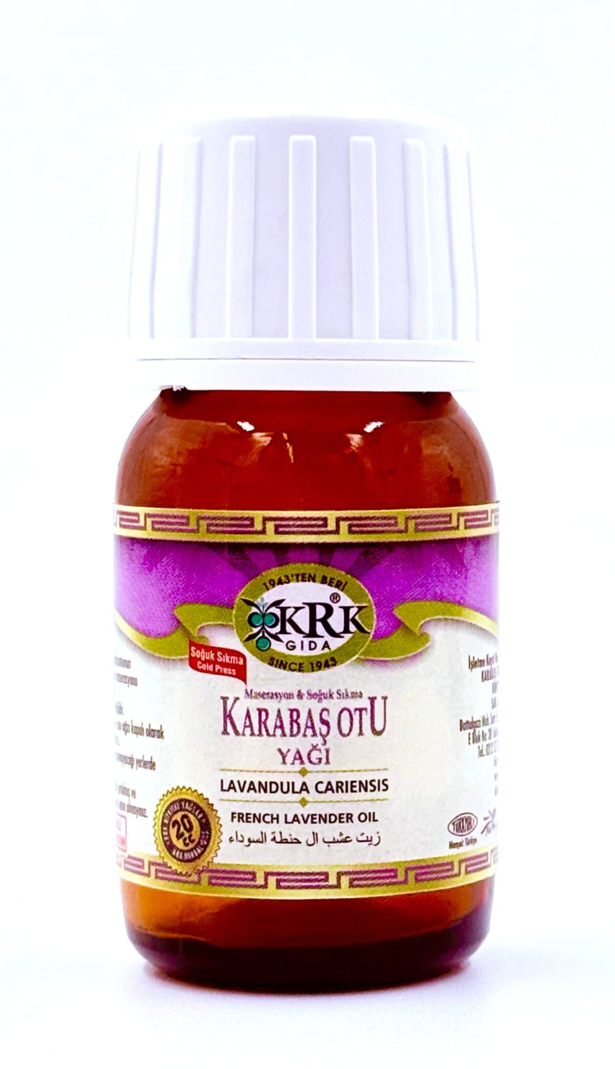KRK GIDA KARABAŞ OTU UÇUCU YAĞI 20CC - Görsel 2
