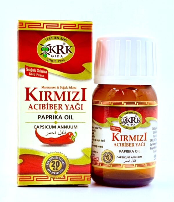 KRK GIDA KIRMIZI ACI BİBER YAĞI 20CC