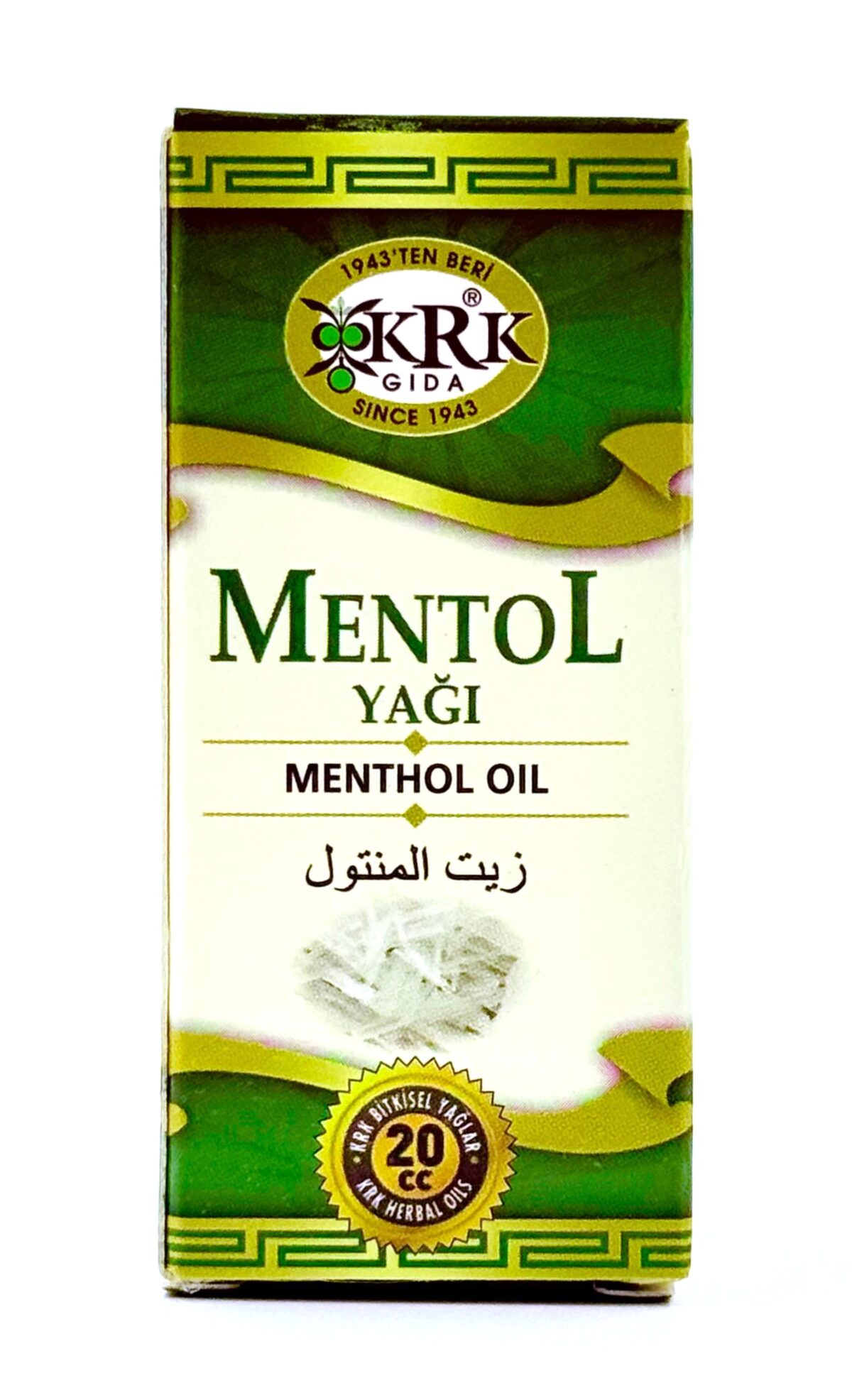 KRK GIDA MENTOL YAĞI 20CC - Görsel 3