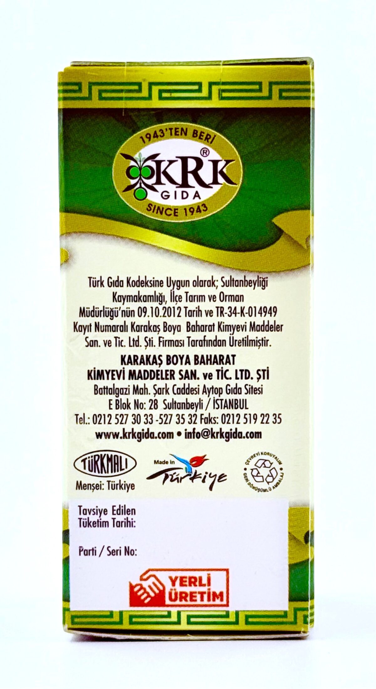 KRK GIDA MENTOL YAĞI 20CC - Görsel 5