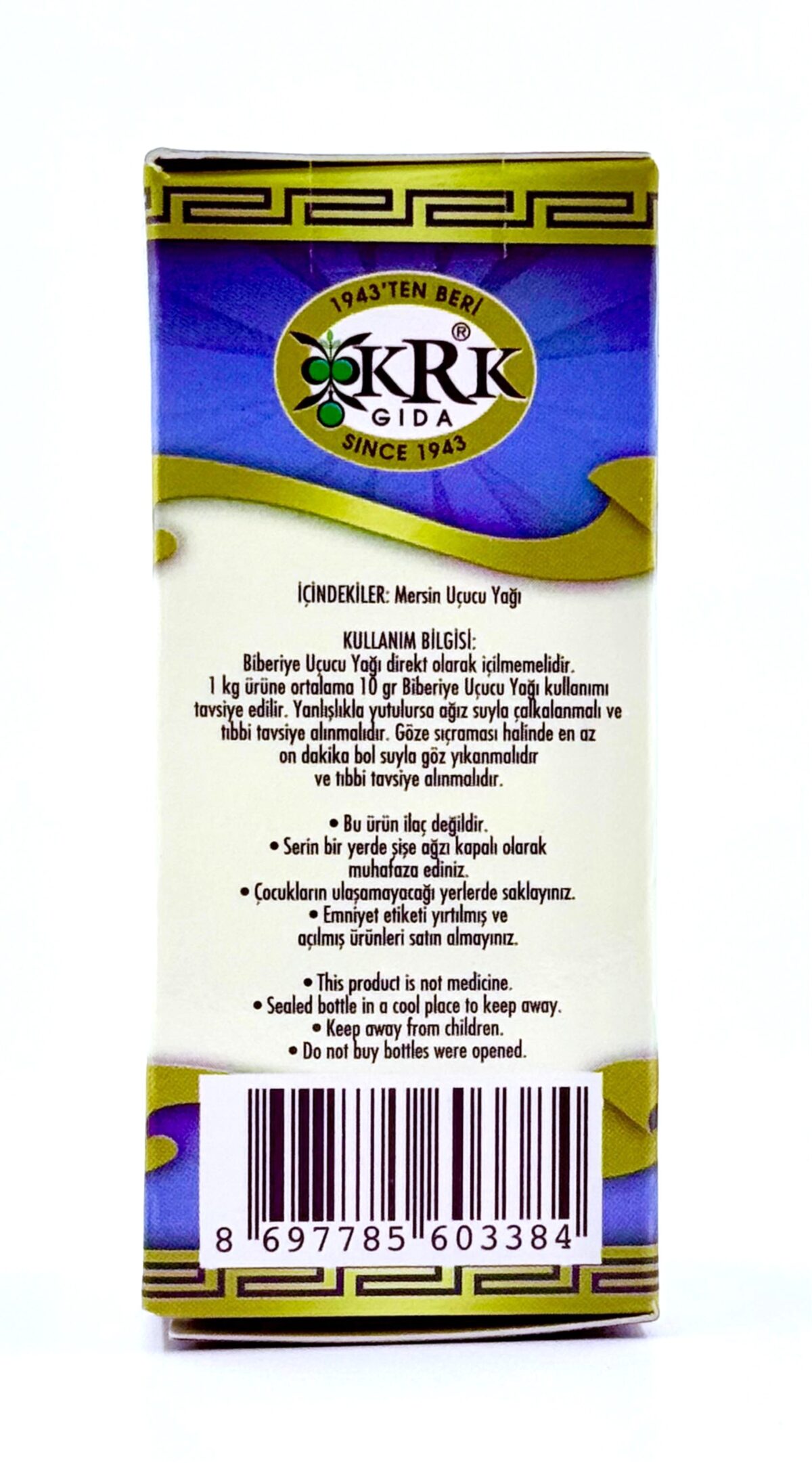 KRK GIDA MERSİN UÇUCU YAĞI 20CC - Görsel 4