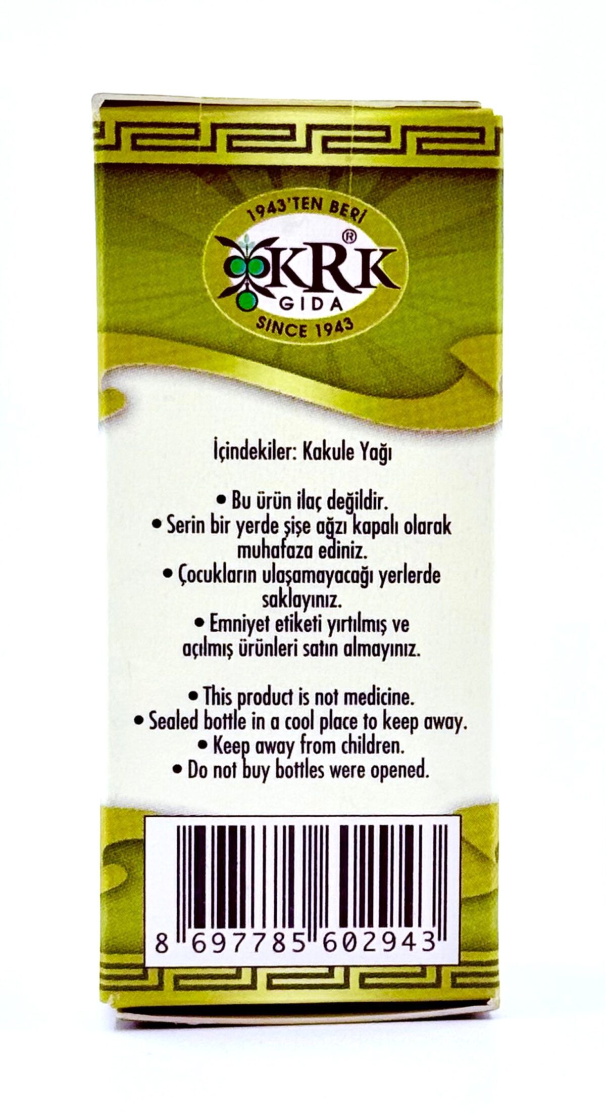 KRK GIDA KAKULE SABİT YAĞI 20CC - Görsel 2