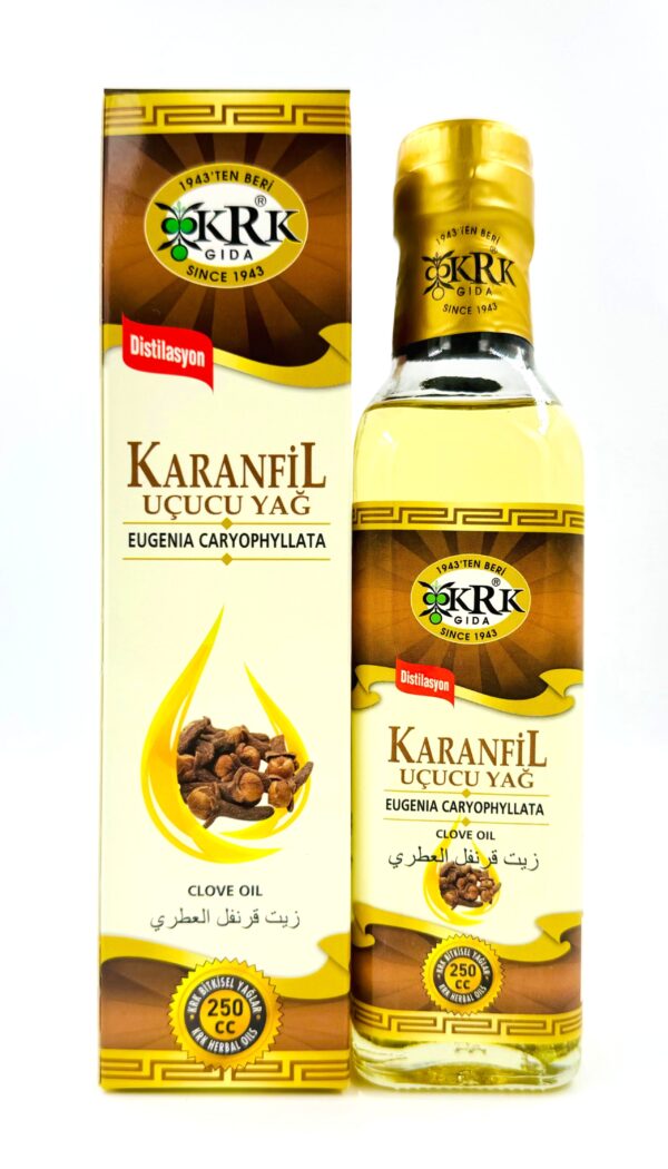KRK GIDA KARANFİL UÇUCU YAĞI 250CC