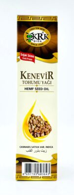 KRK GIDA KENEVİR TOHUMU YAĞI 250CC - Görsel 3
