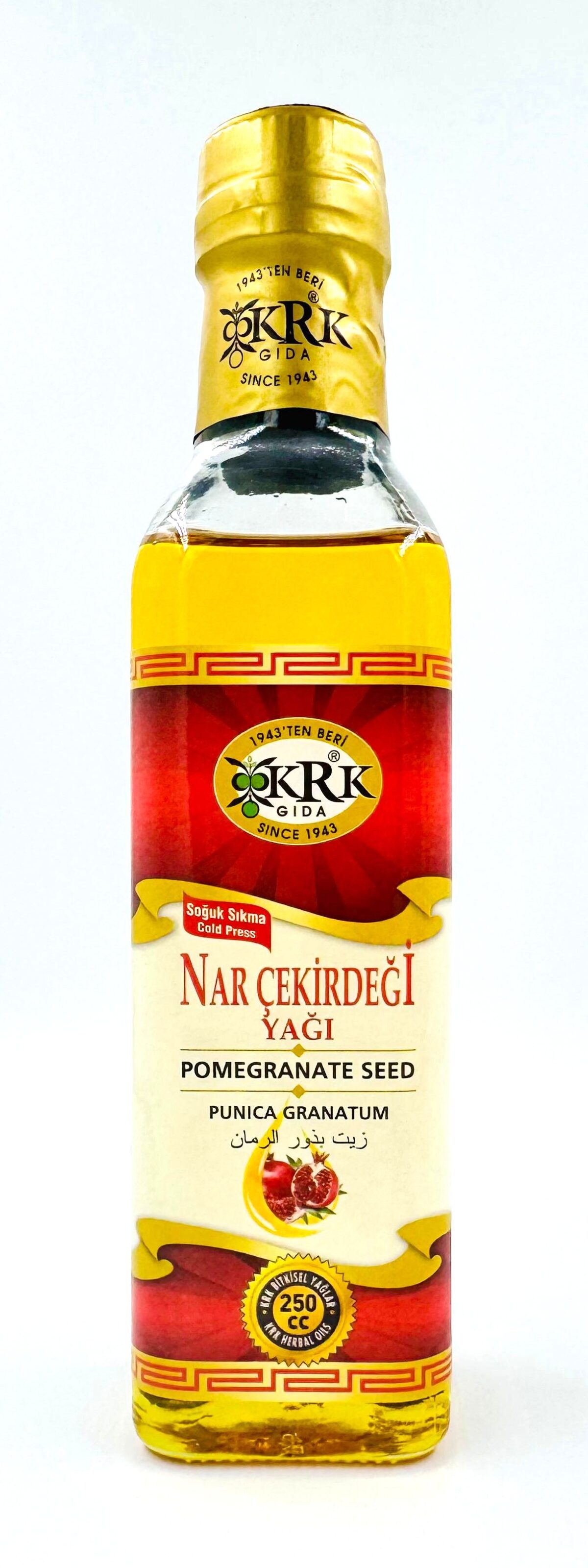 KRK GIDA NAR ÇEKİRDEĞİ YAĞI 250CC - Görsel 2