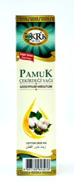 KRK GIDA PAMUK ÇEKİRDEĞİ YAĞI 250CC - Görsel 3