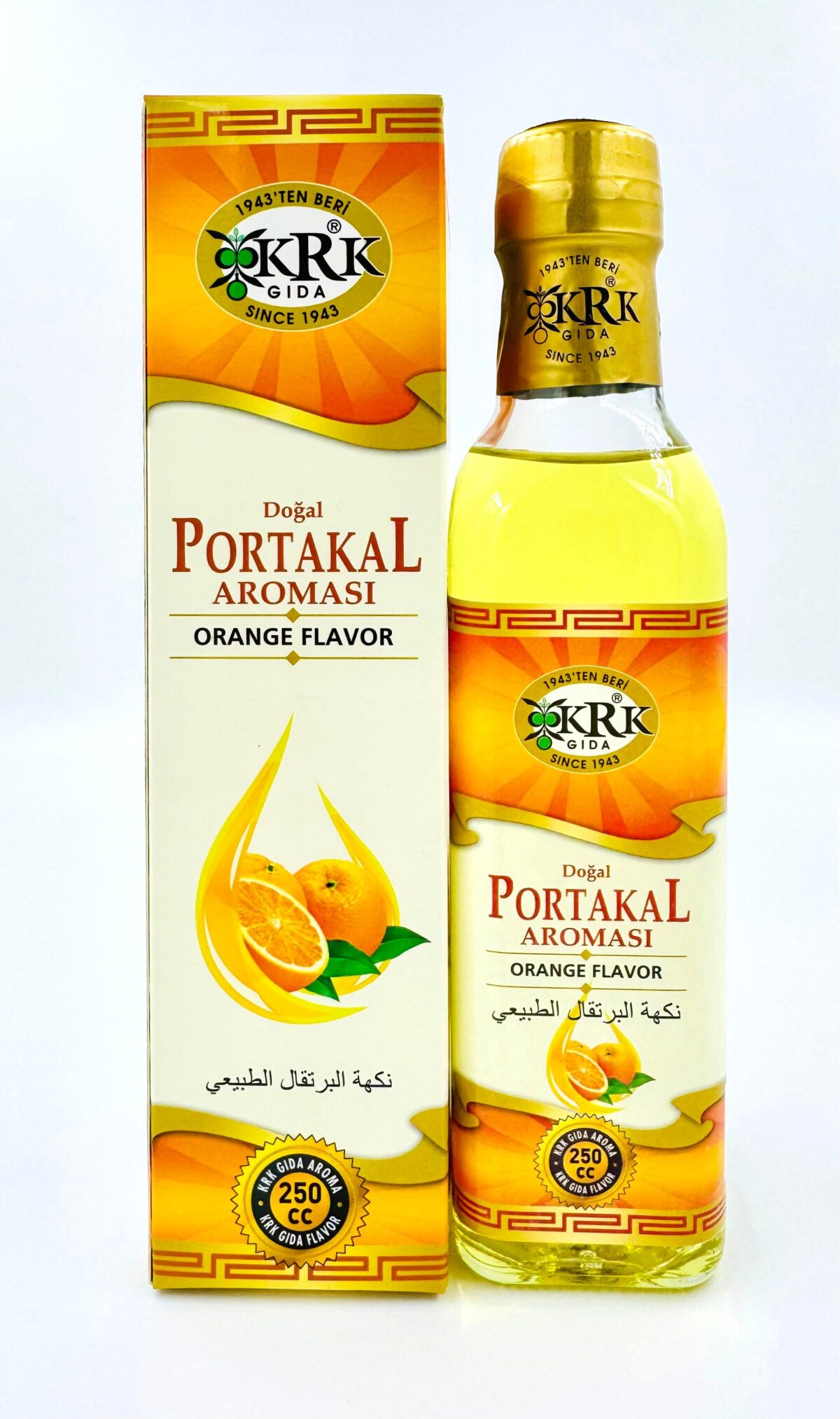 KRK GIDA PORTAKAL AROMASI 250CC - Görsel 1