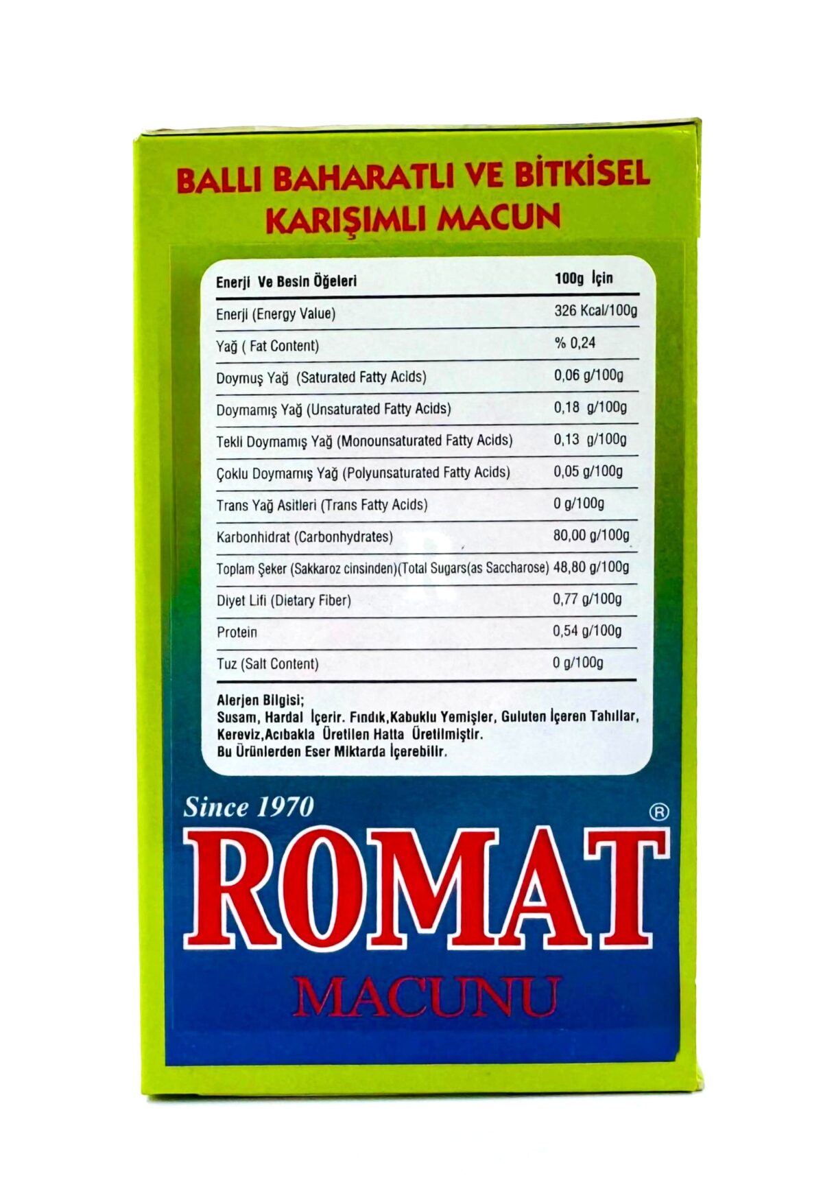 KRK GIDA ROMAT MACUNU - Görsel 4