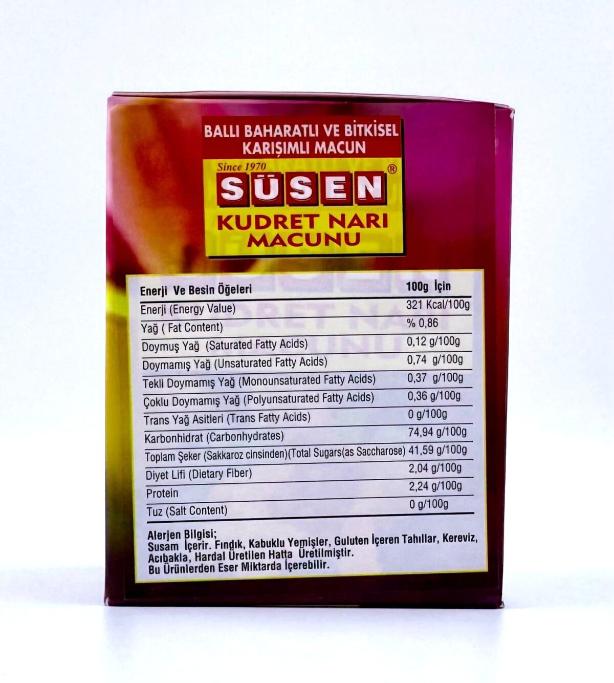 KRK GIDA SÜSEN KUDRET NARI MACUNU - Görsel 4