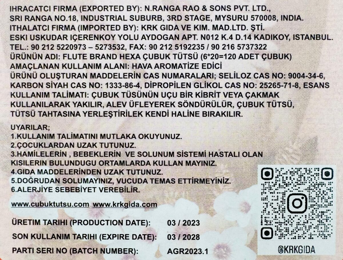 FLUTE ÇUBUK TÜTSÜ LOVE MACIG - Görsel 3