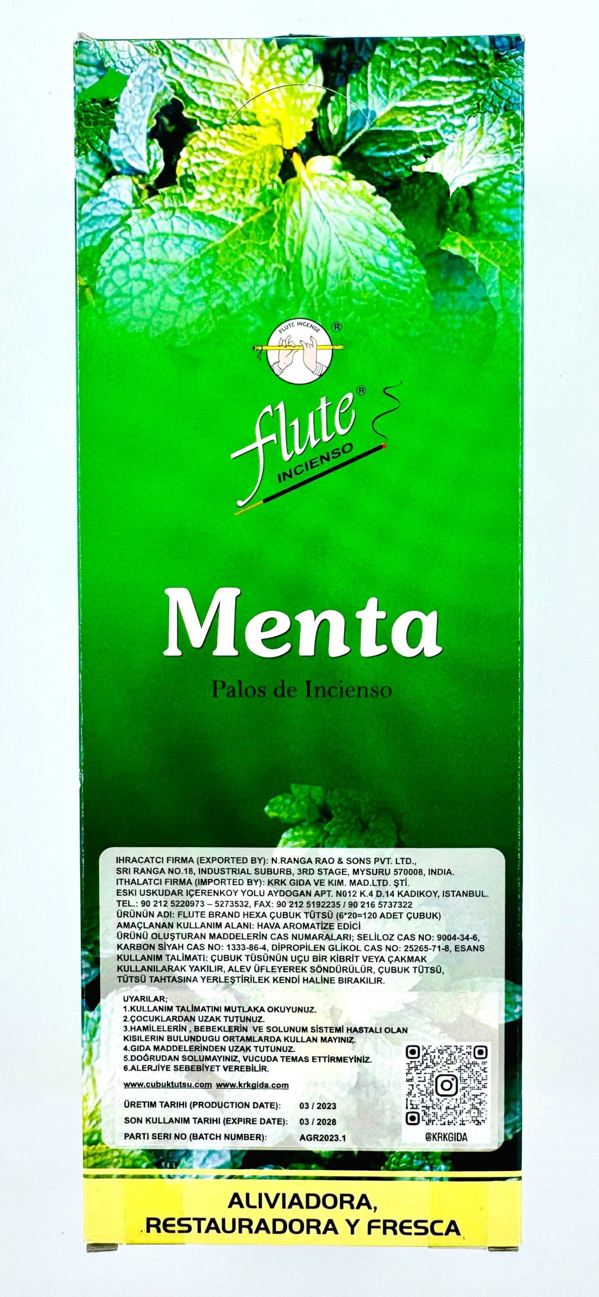 FLUTE ÇUBUK TÜTSÜ MINT - Görsel 3