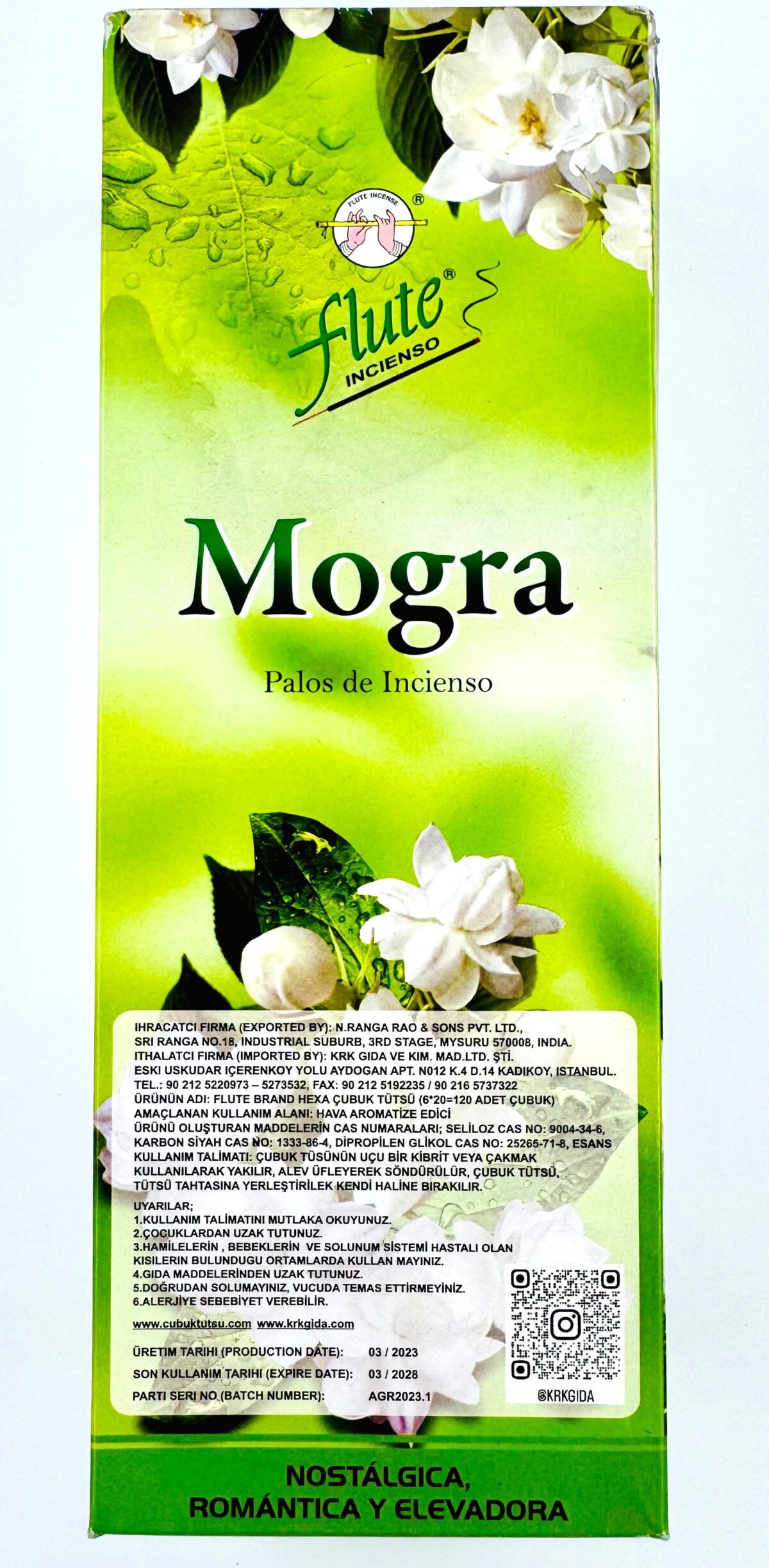 FLUTE ÇUBUK TÜTSÜ MOGRA - Görsel 3