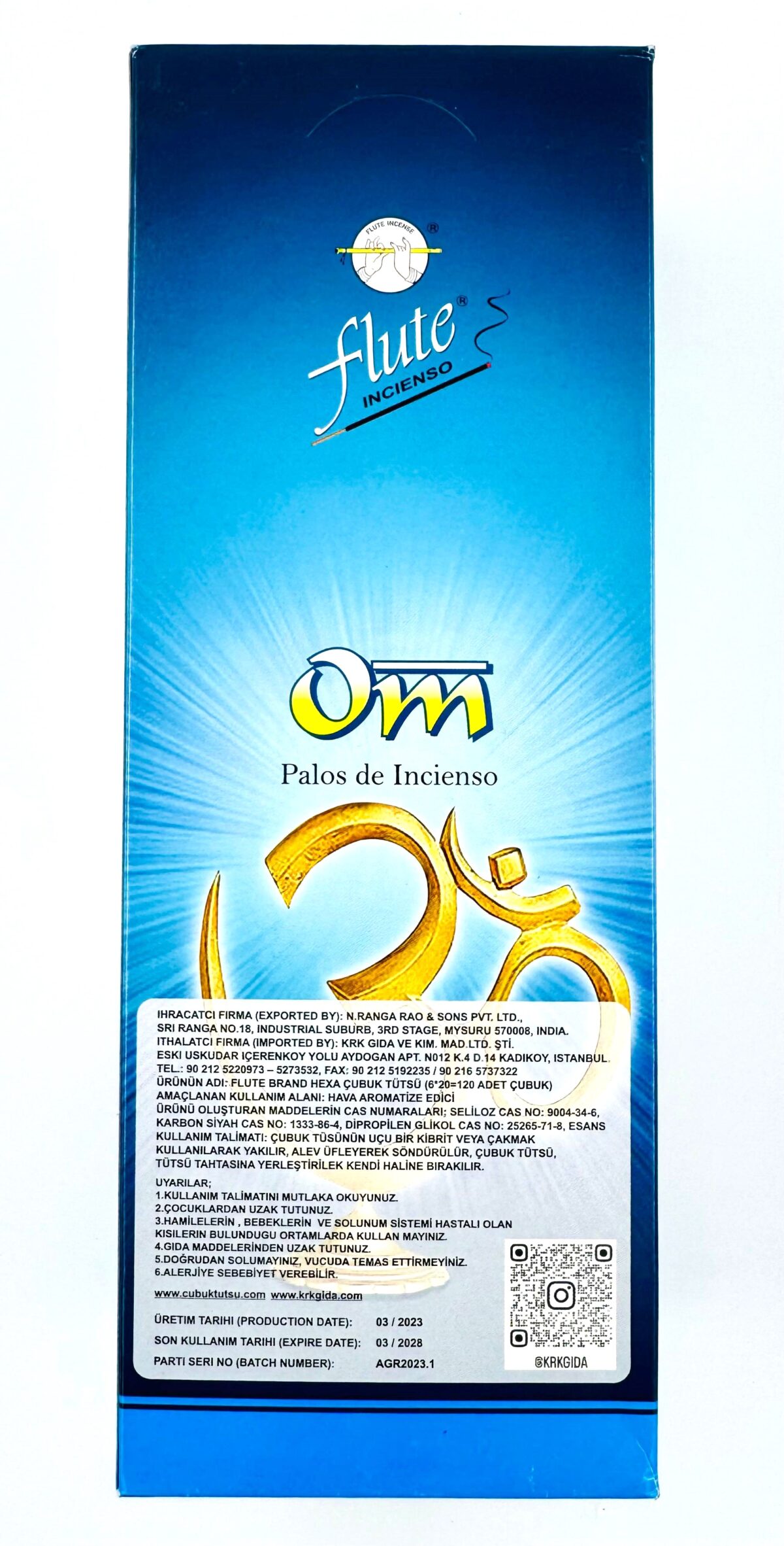 FLUTE ÇUBUK TÜTSÜ OM - Görsel 2