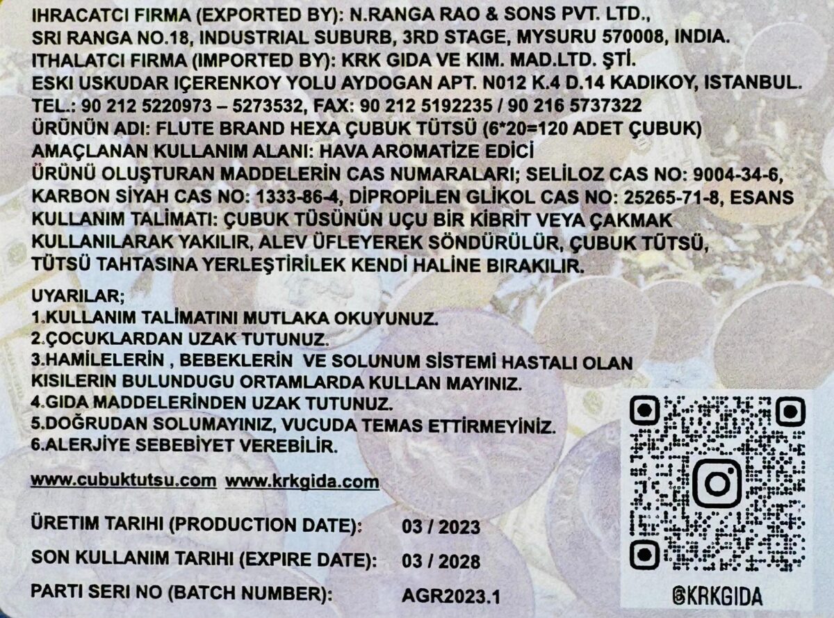 FLUTE ÇUBUK TÜTSÜ PROSPERTY MACIG - Görsel 2