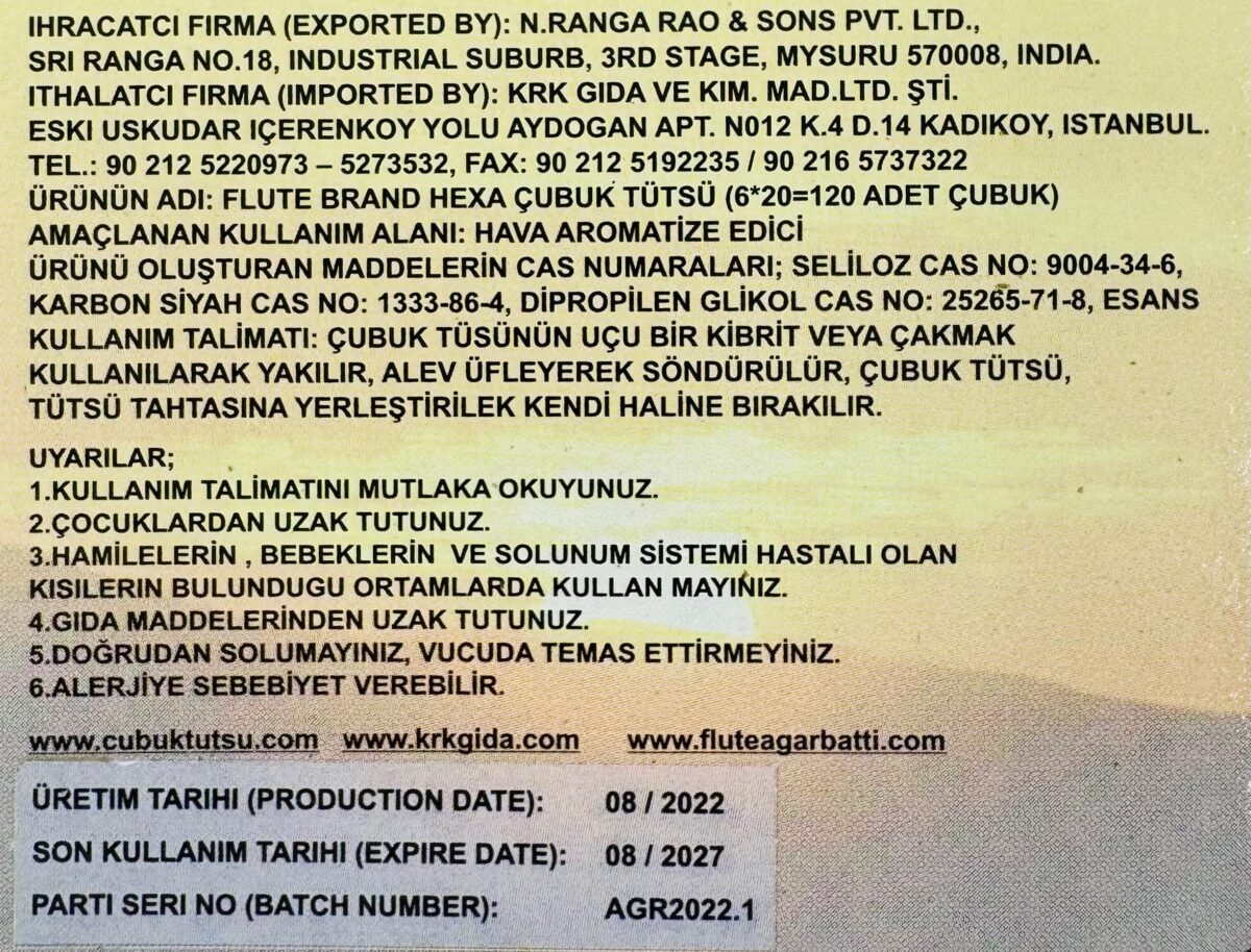 FLUTE ÇUBUK TÜTSÜ THE SUN - Görsel 3