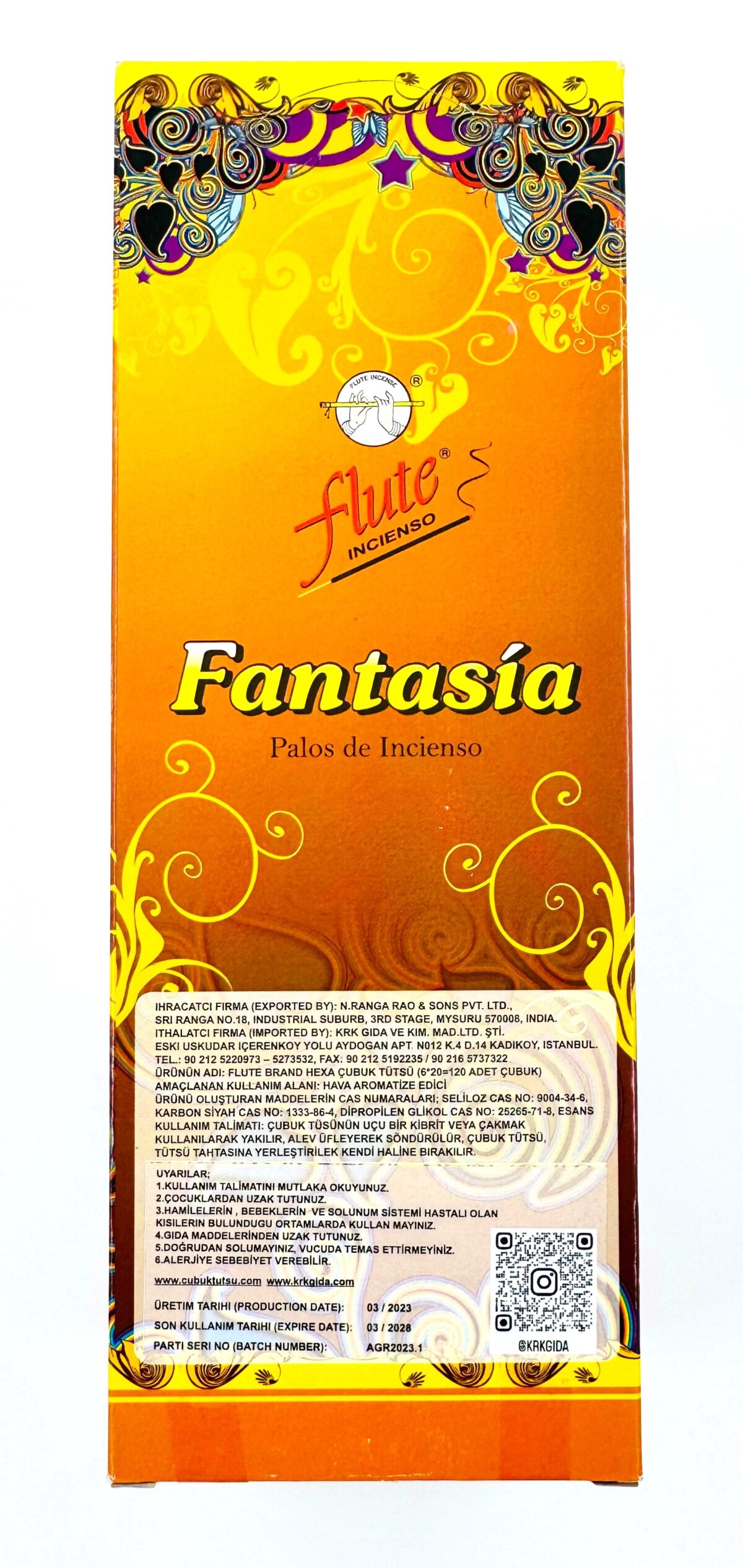 FLUTE ÇUBUK TÜTSÜ FANCY - Görsel 3