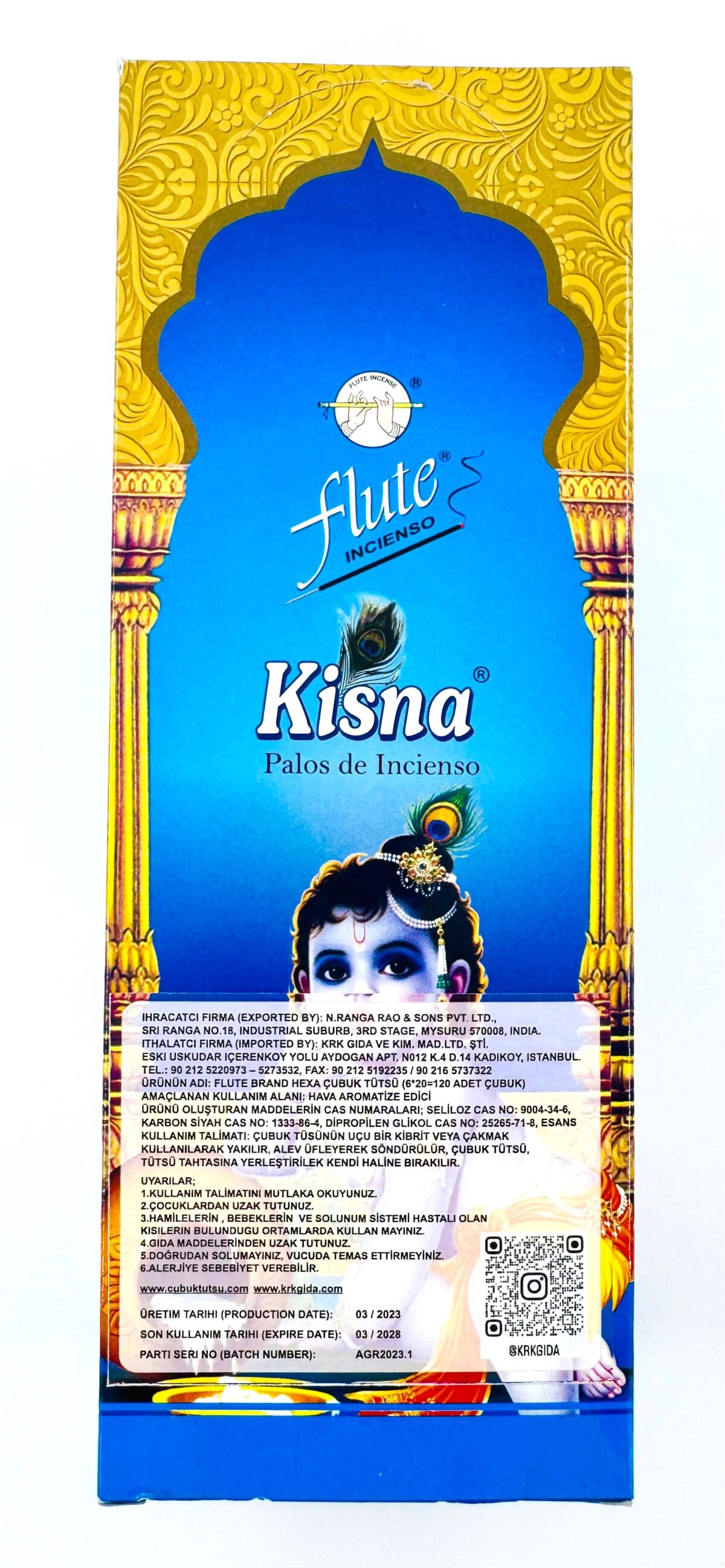FLUTE ÇUBUK TÜTSÜ KRISHNA - Görsel 3