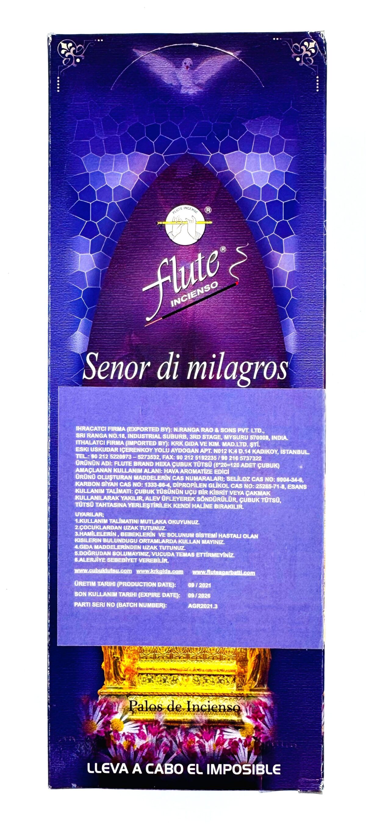 FLUTE ÇUBUK TÜTSÜ LORD OF MIRACLE - Görsel 3