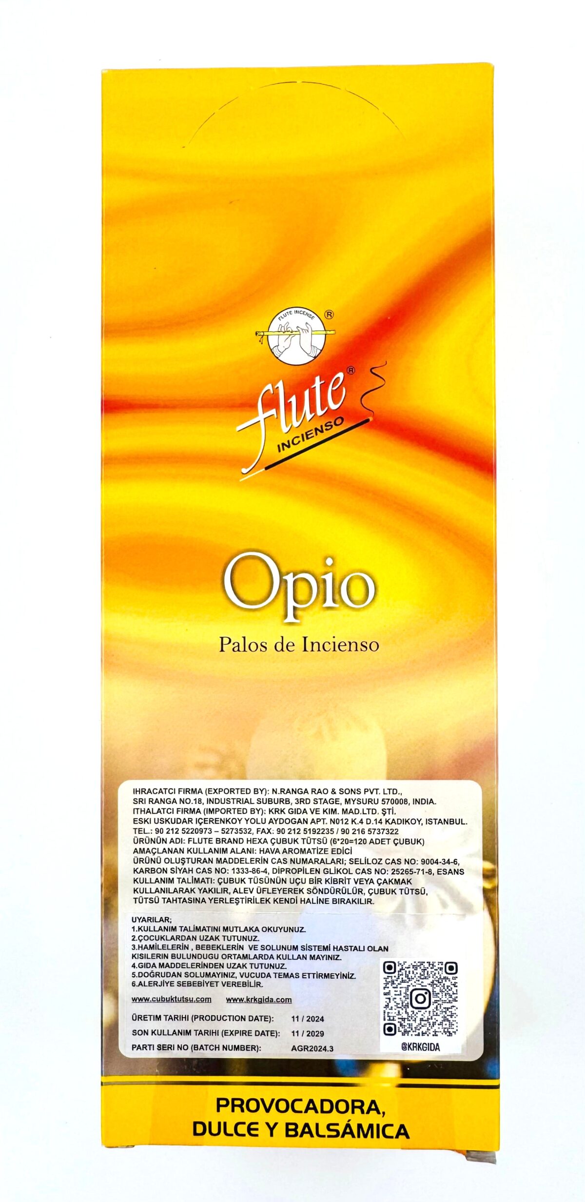 FLUTE ÇUBUK TÜTSÜ OPIUM - Görsel 2
