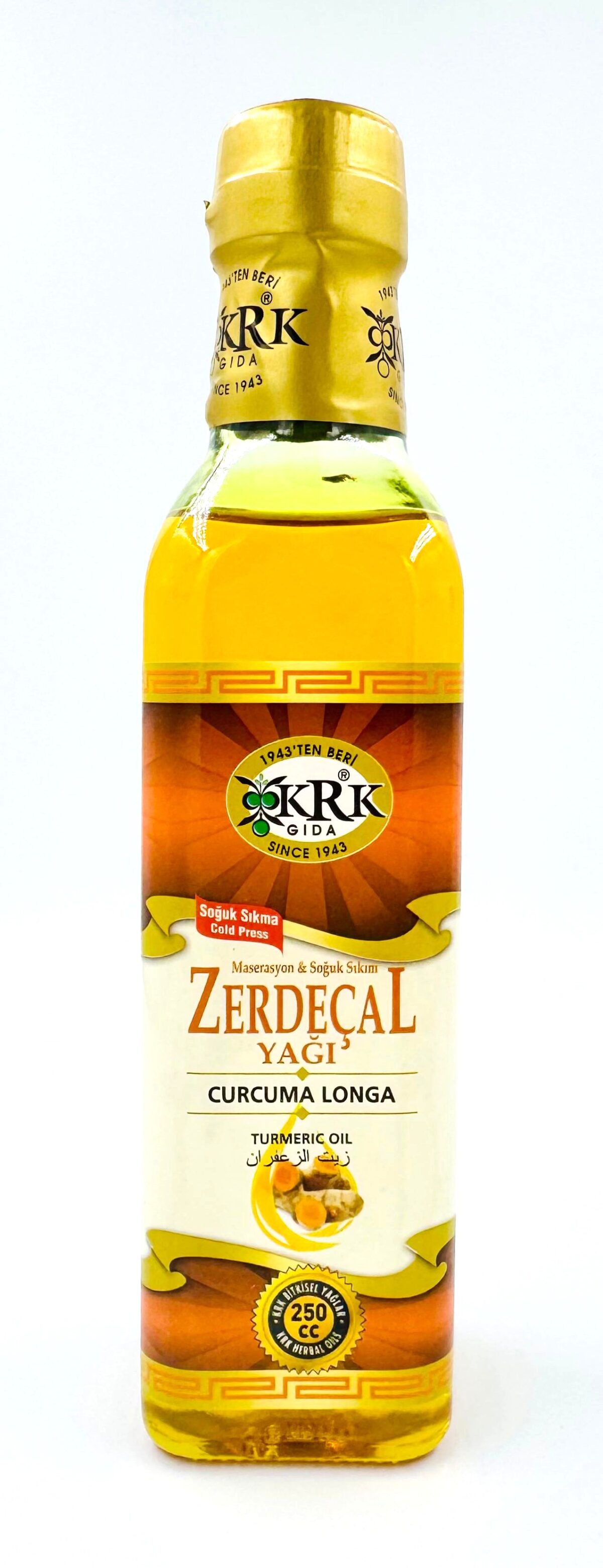 KRK GIDA ZERDEÇAL YAĞI 250CC - Görsel 2