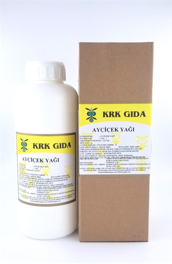 KRK GIDA AYÇİÇEK YAĞI