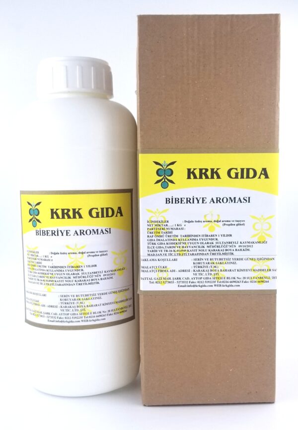 KRK GIDA BİBERİYE AROMASI