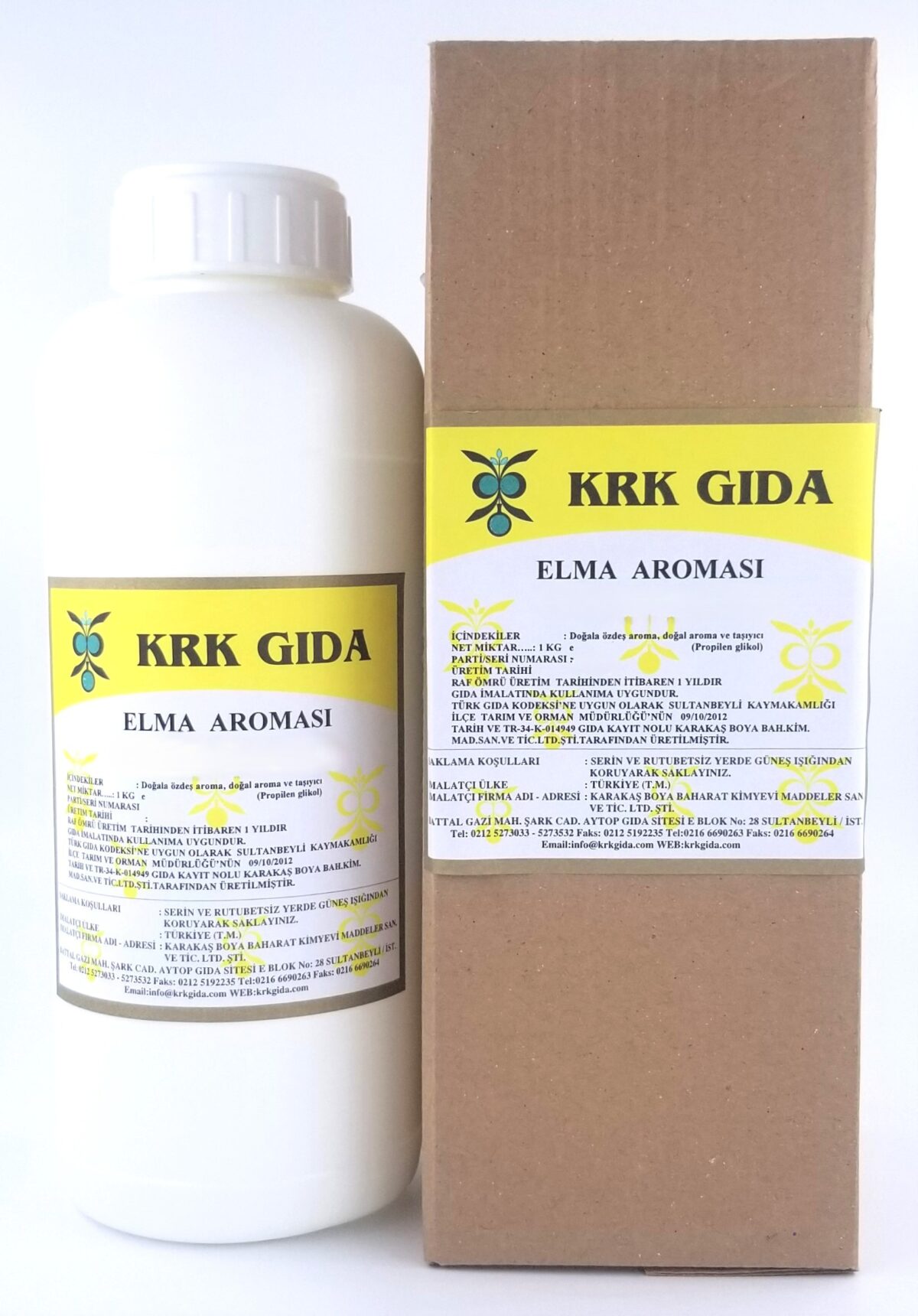 KRK GIDA ELMA AROMASI – KRK GIDA