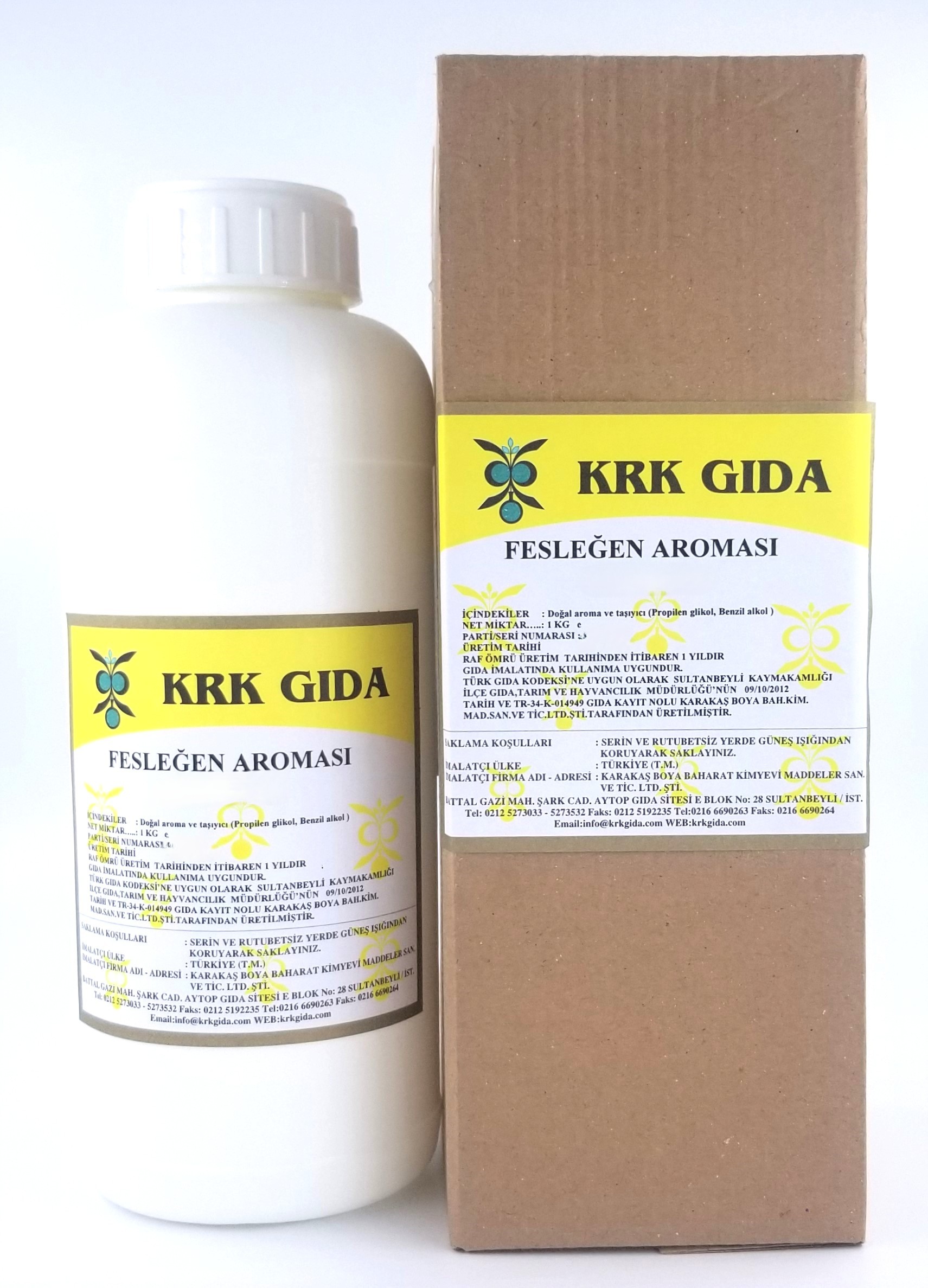 KRK GIDA FESLEĞEN AROMASI (1KG) 8697785608662 KRK GIDA FESLEĞEN AROMASI - Görsel 1