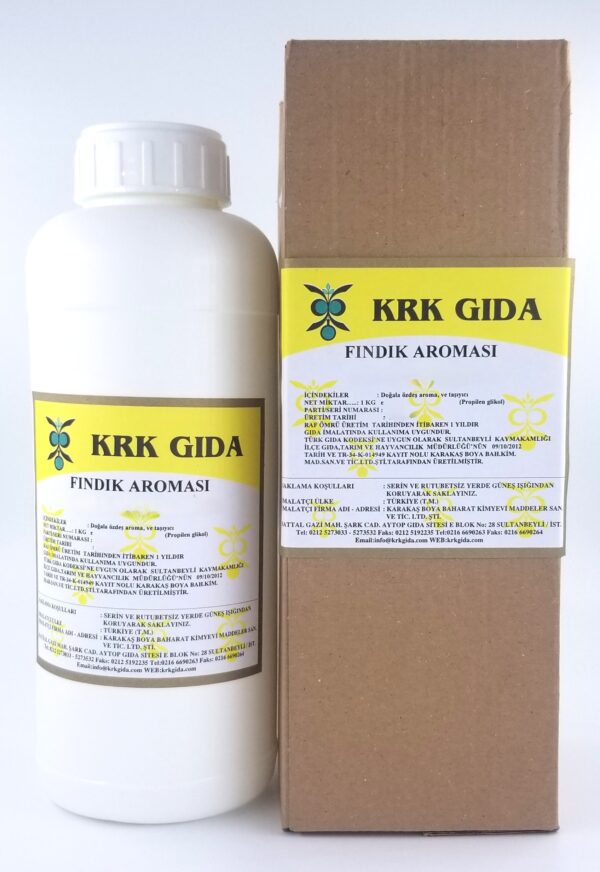 KRK GIDA FINDIK AROMASI
