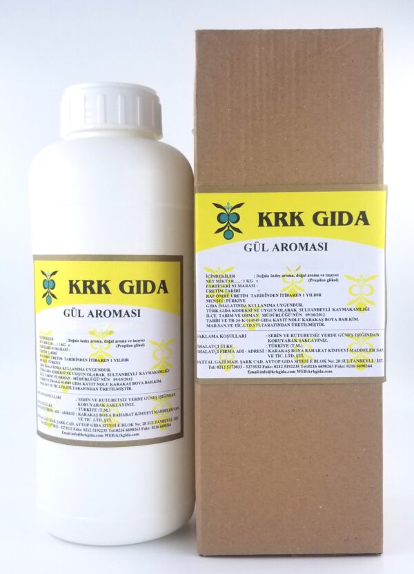 KRK GIDA GÜL AROMASI