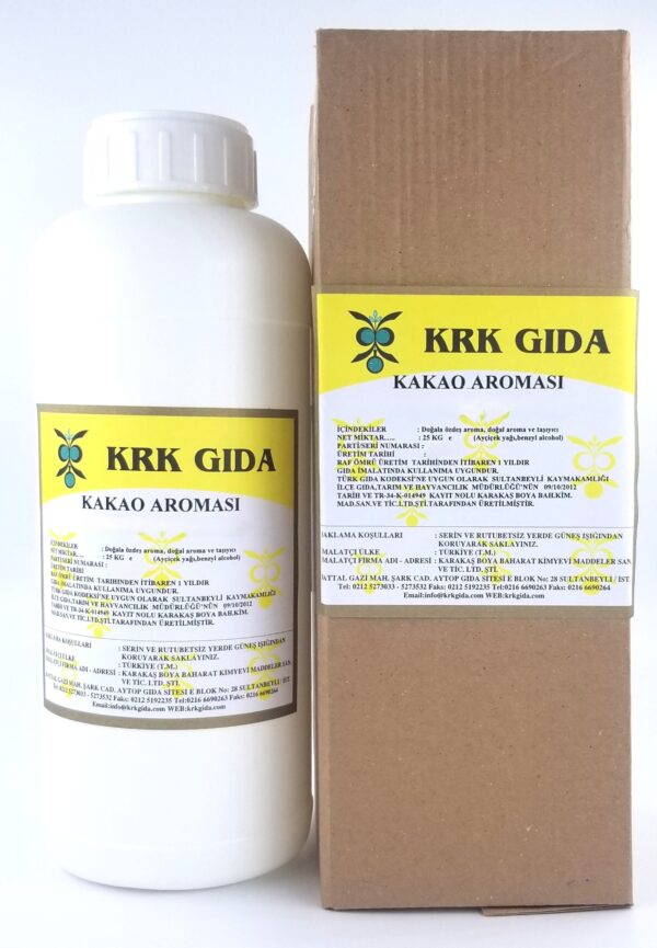 KRK GIDA KAKAO AROMASI