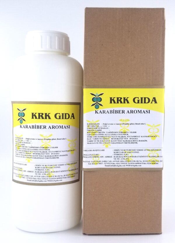 KRK GIDA KARABİBER AROMASI